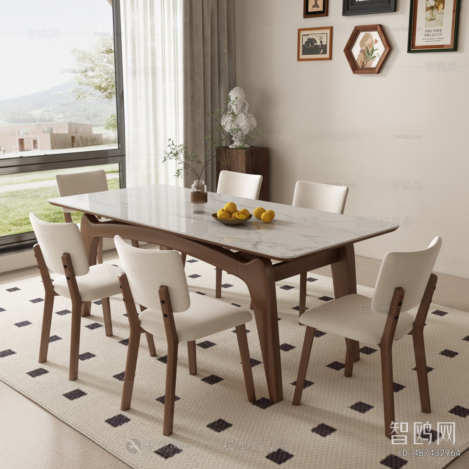 Modern Dining Table And Chairs