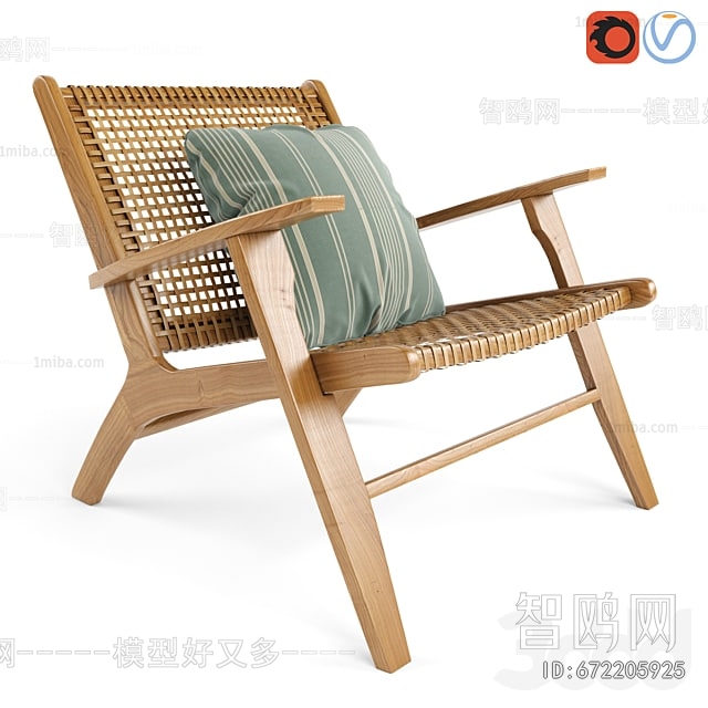 Nordic Style Lounge Chair