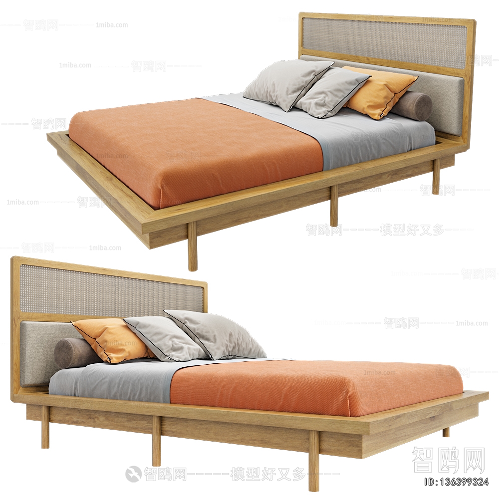 Modern Double Bed