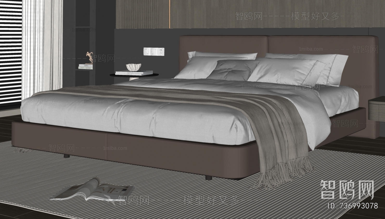 Modern Double Bed