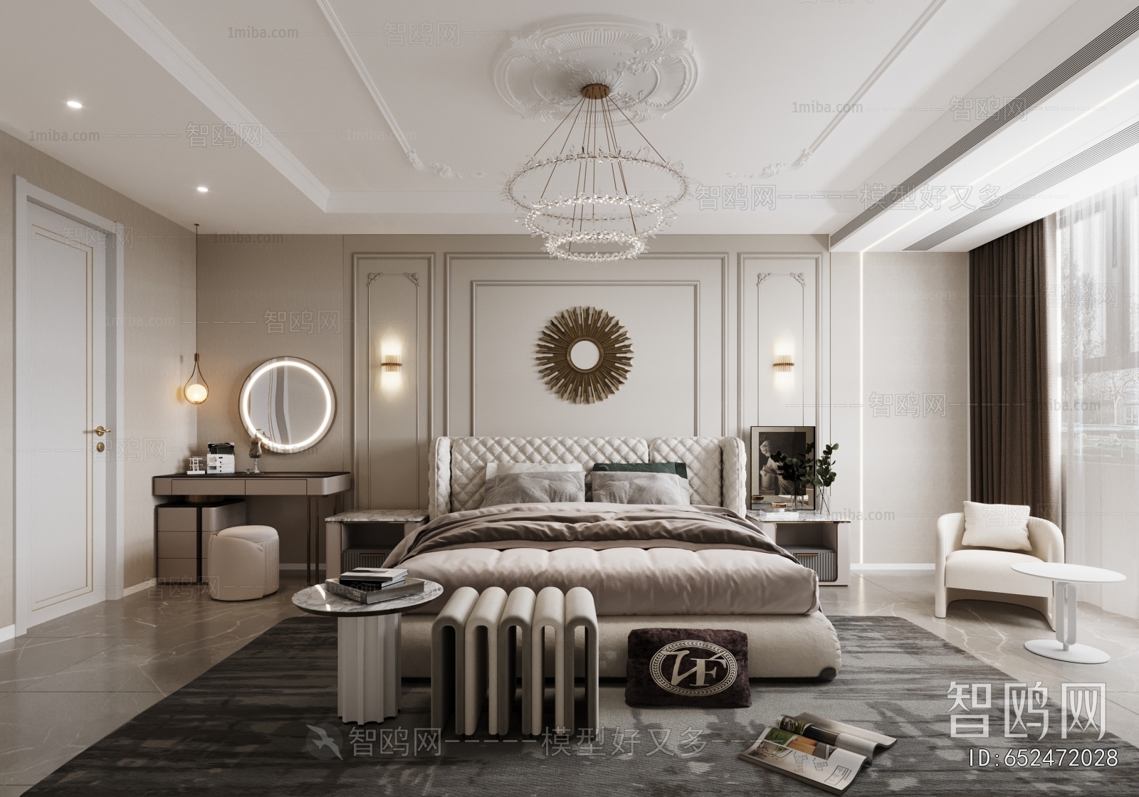 French Style Bedroom