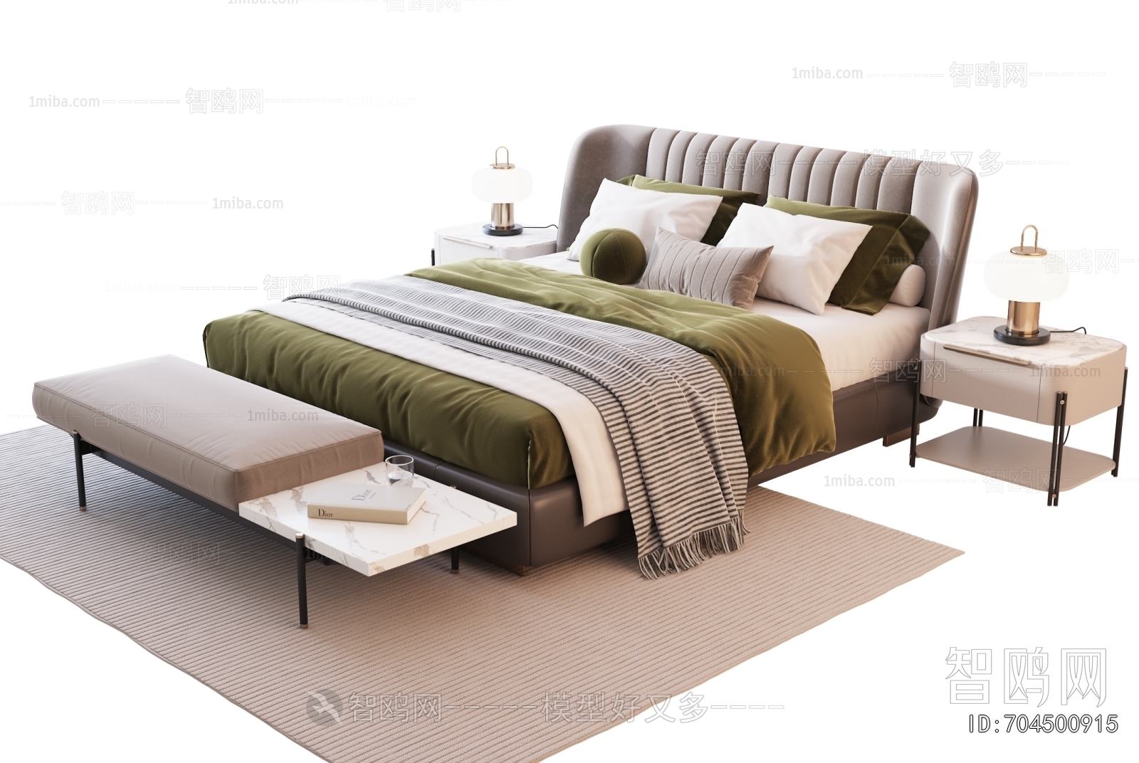 Modern Double Bed