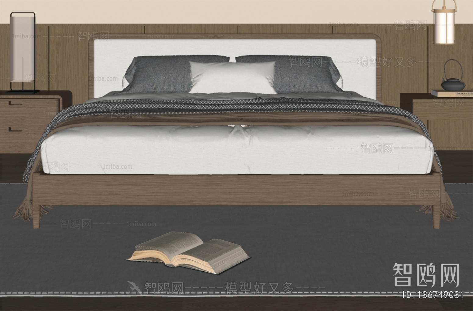 Modern Double Bed