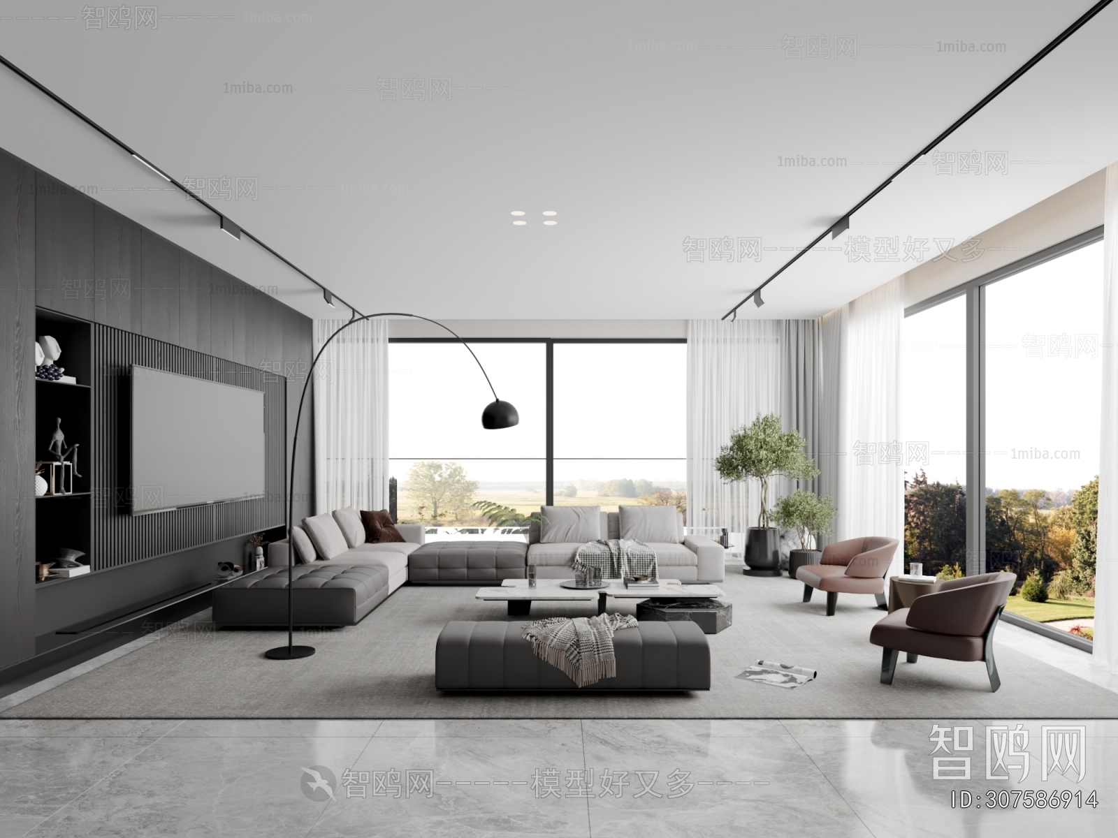 Modern A Living Room