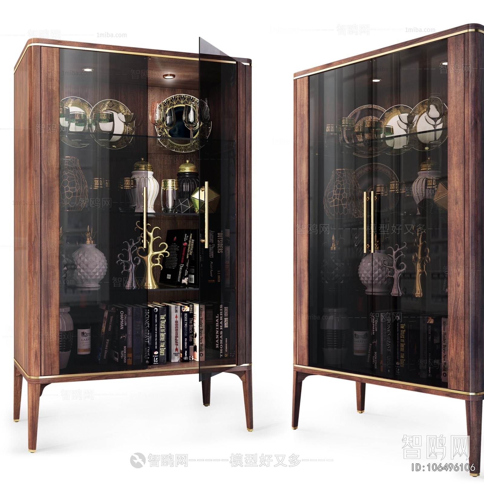 Simple European Style Decorative Cabinet