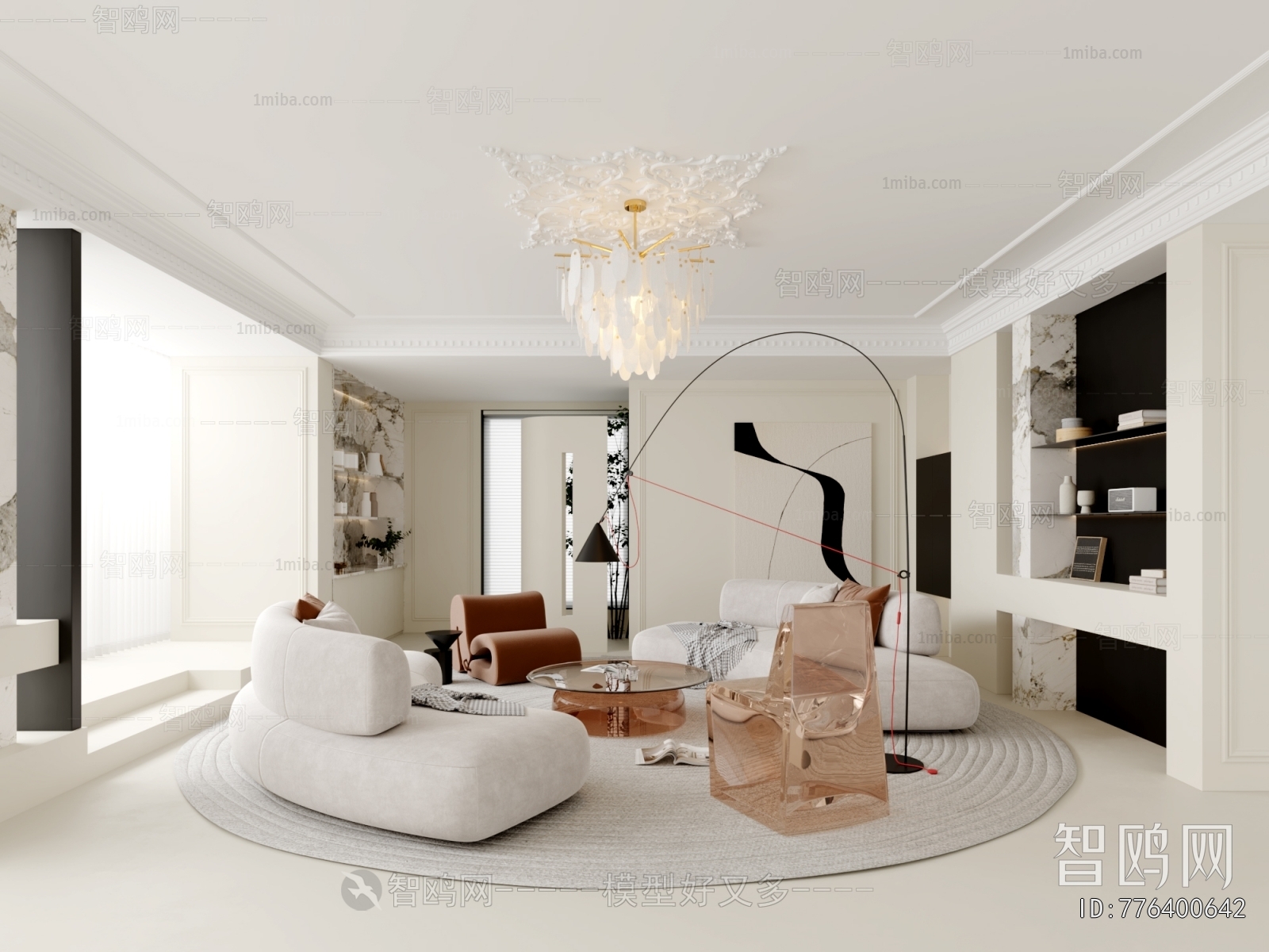 French Style A Living Room