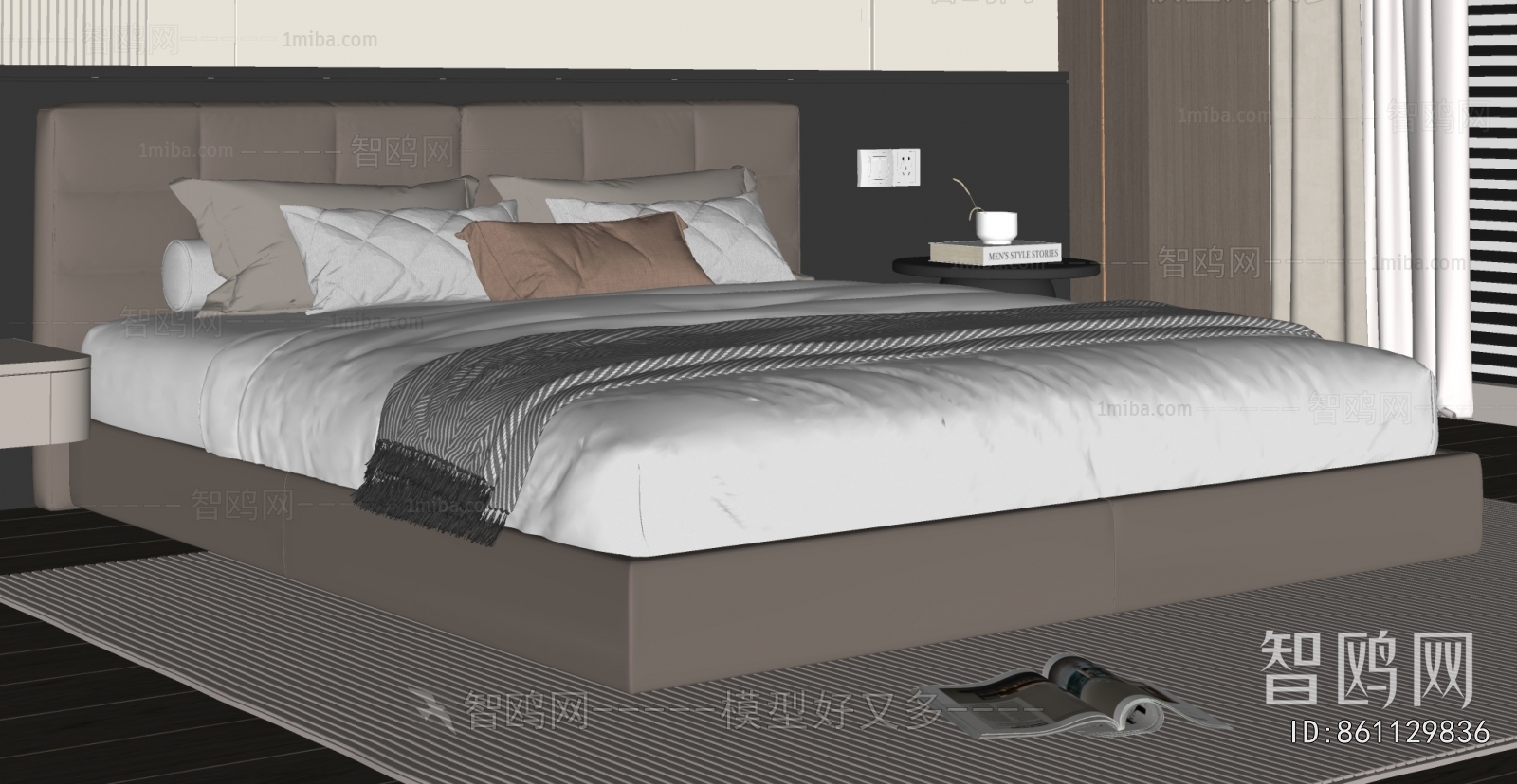 Modern Double Bed