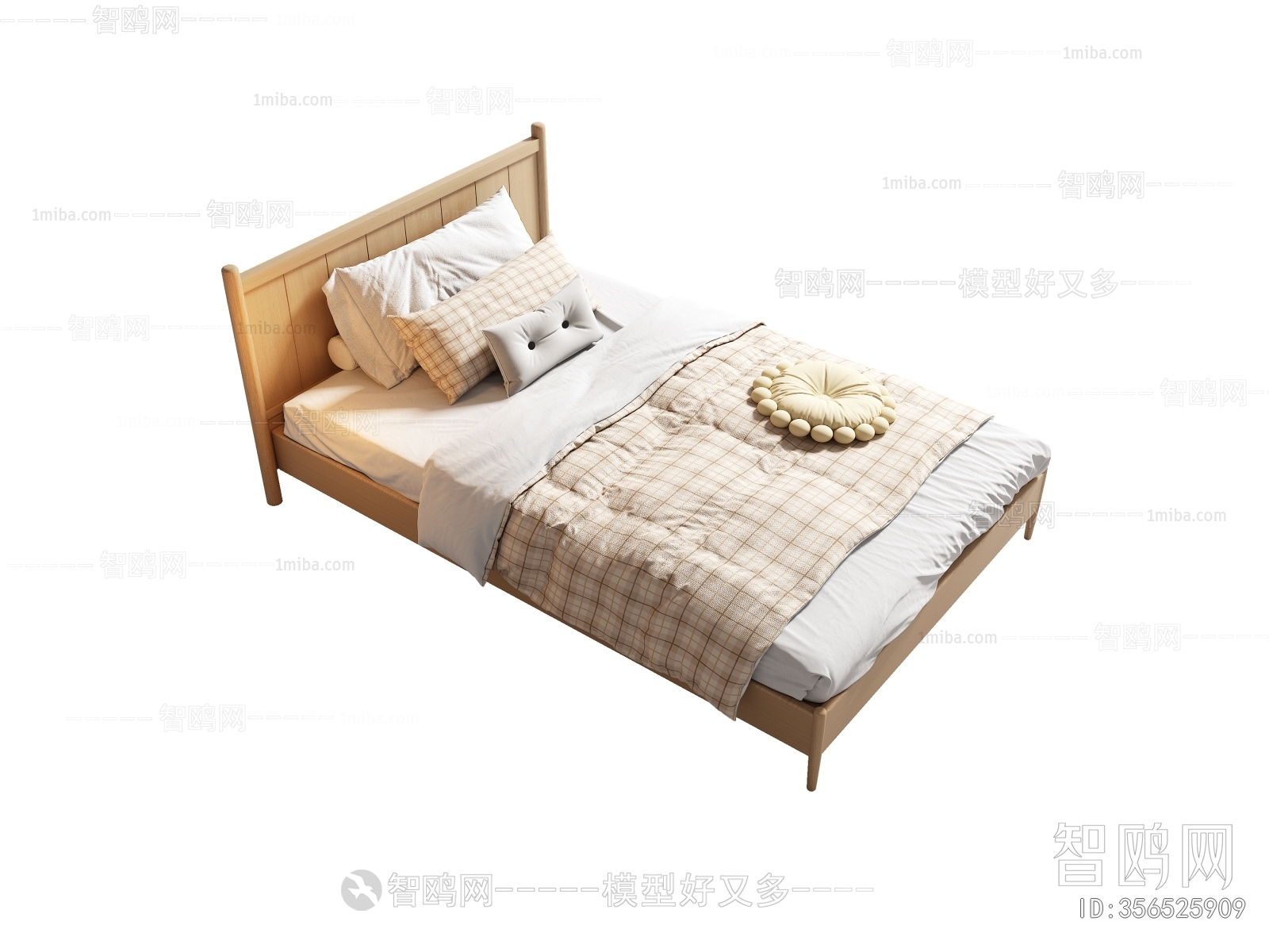 Nordic Style Single Bed