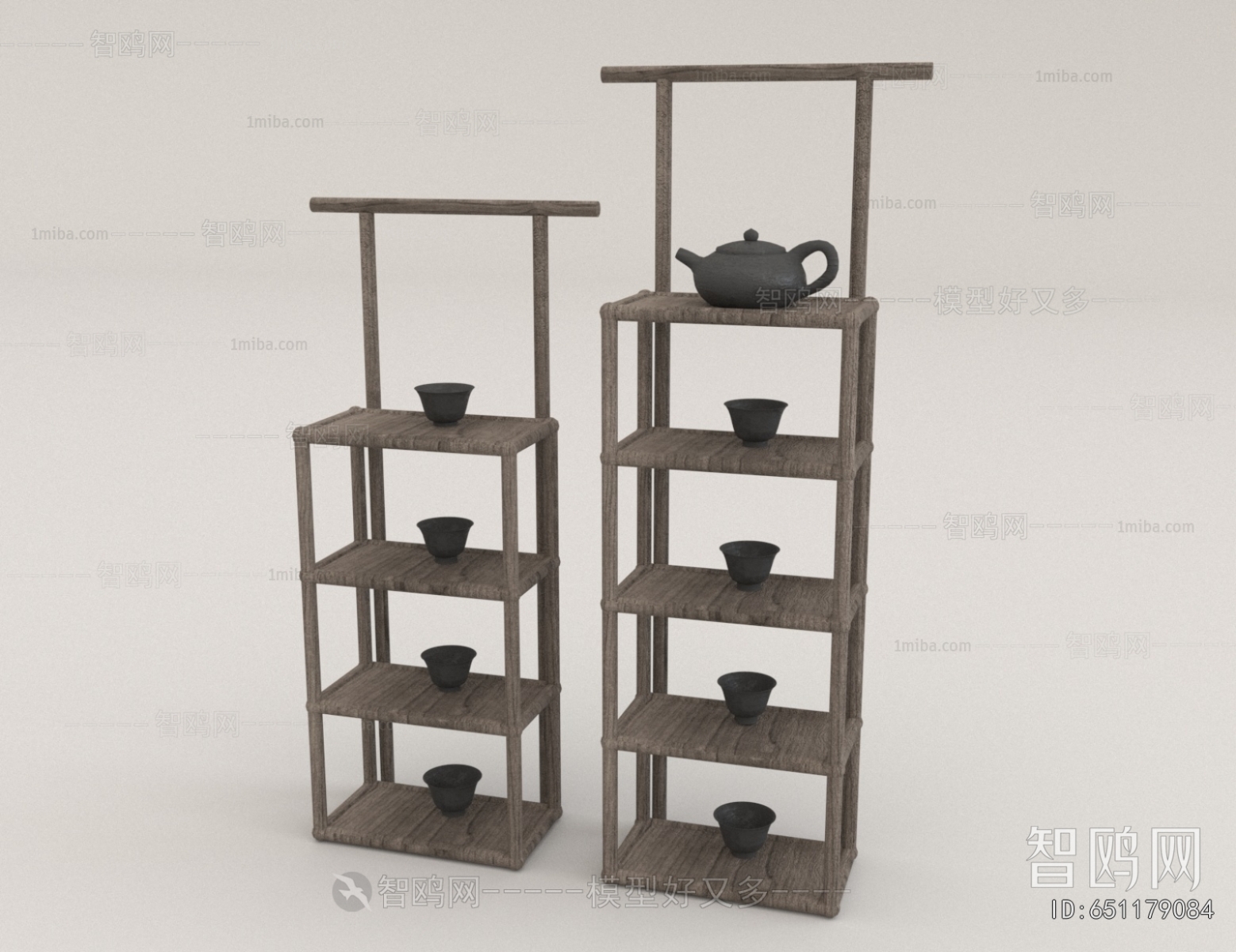 Wabi-sabi Style Shelving