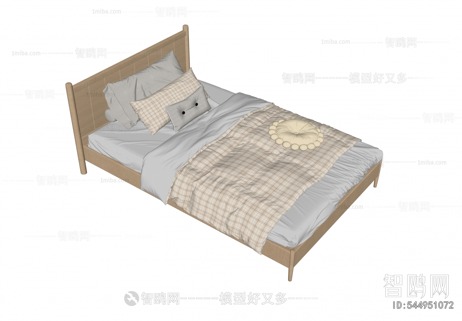 Nordic Style Single Bed