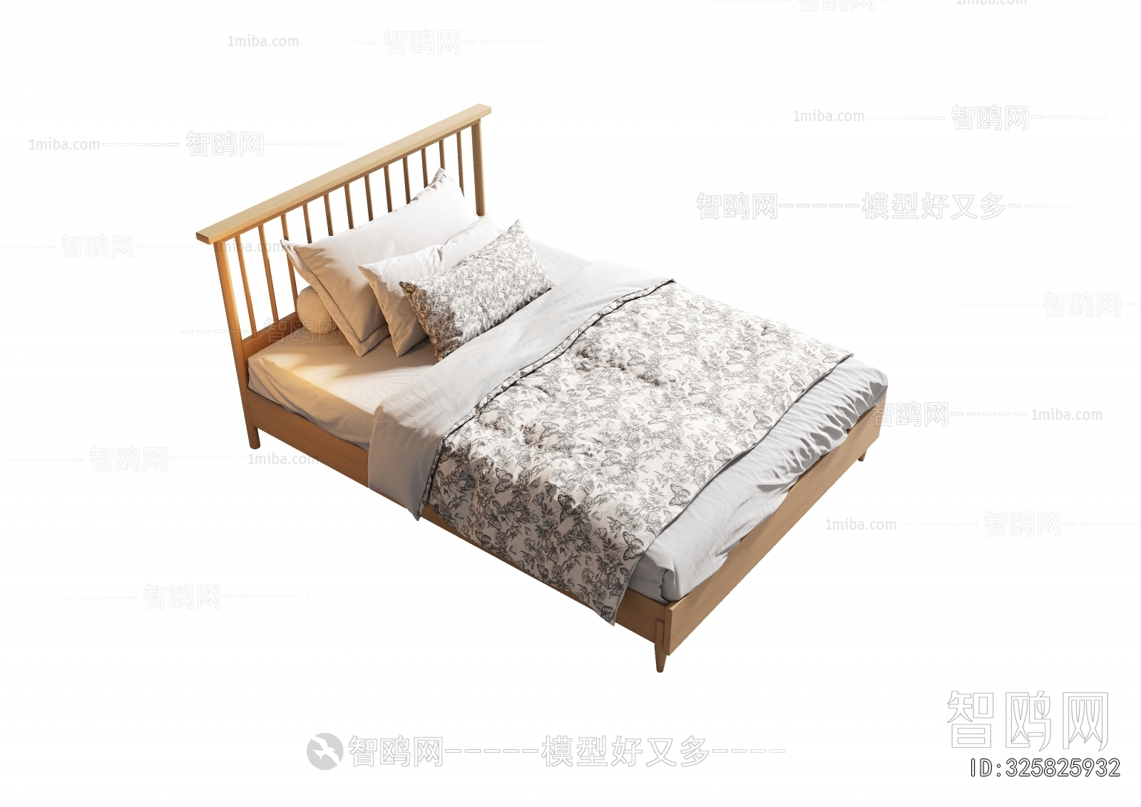 Nordic Style Single Bed