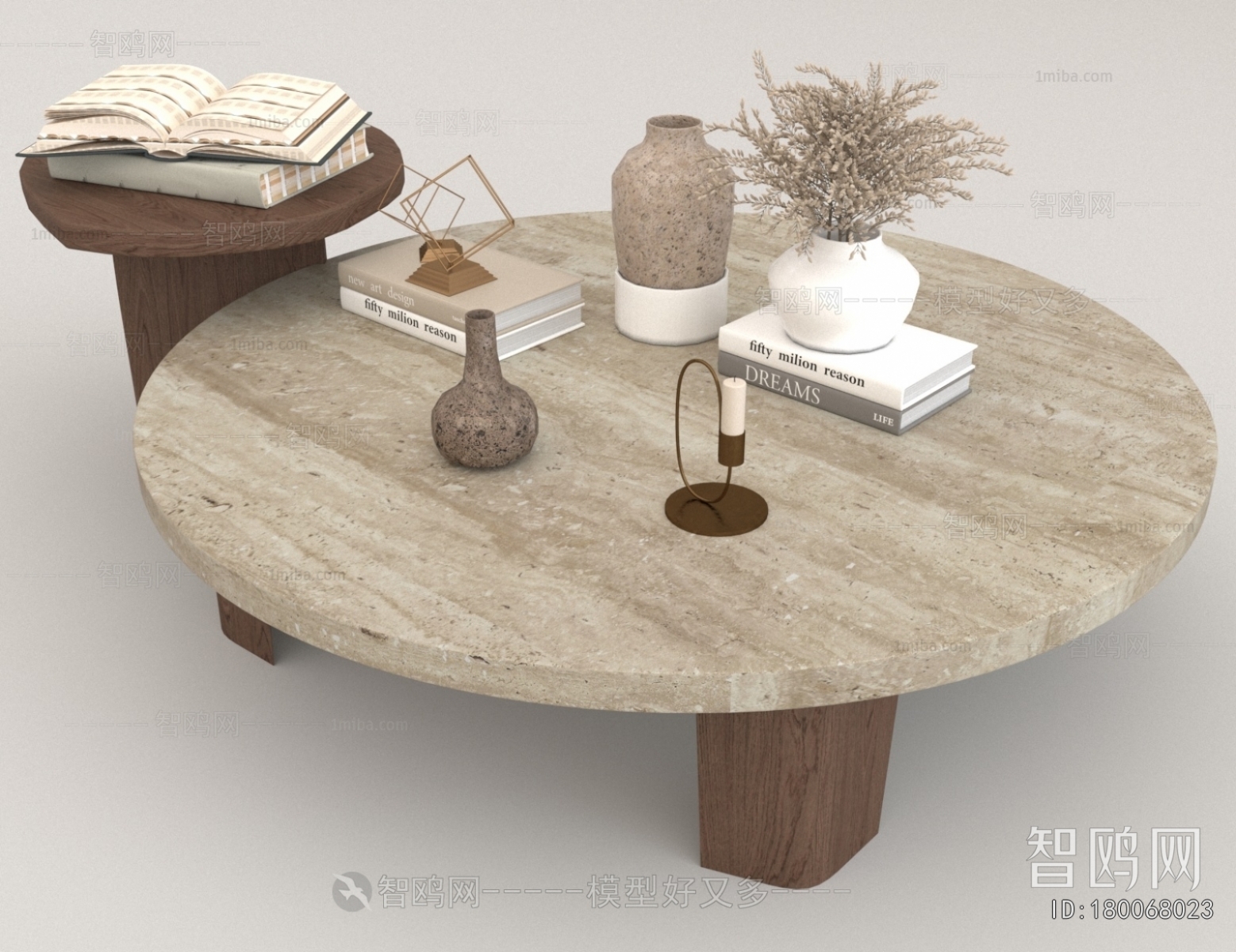 Wabi-sabi Style Coffee Table