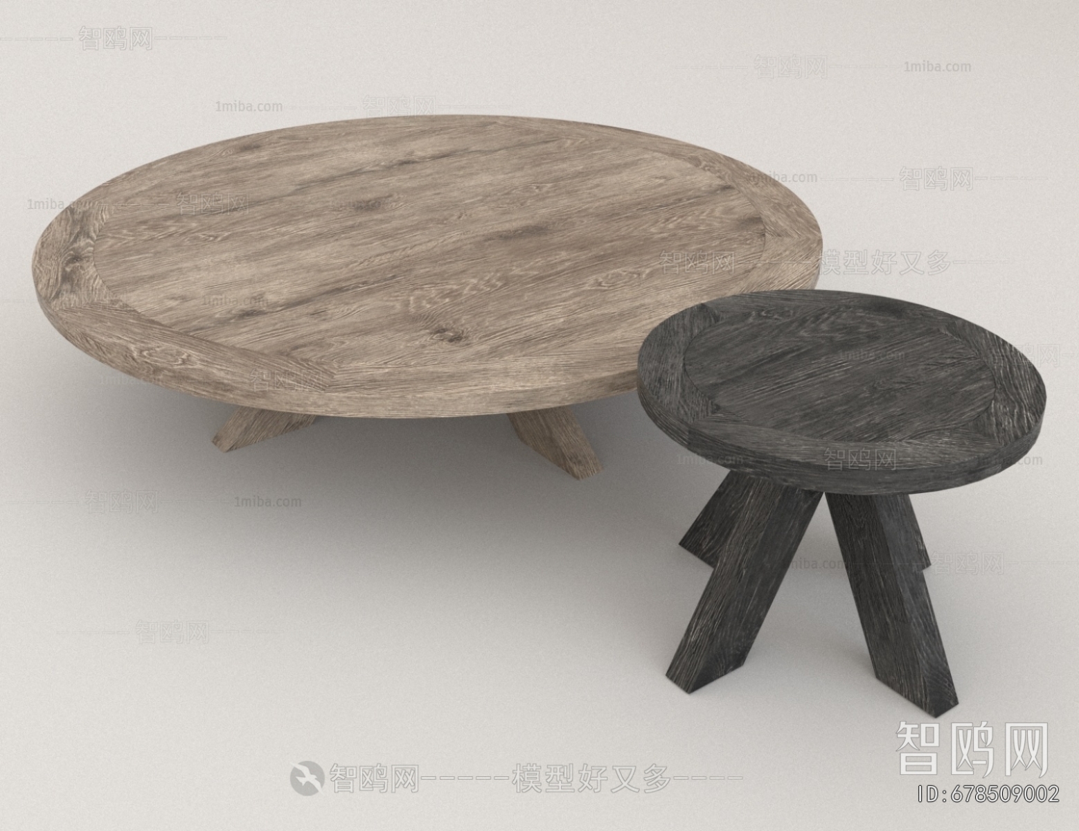 Wabi-sabi Style Coffee Table