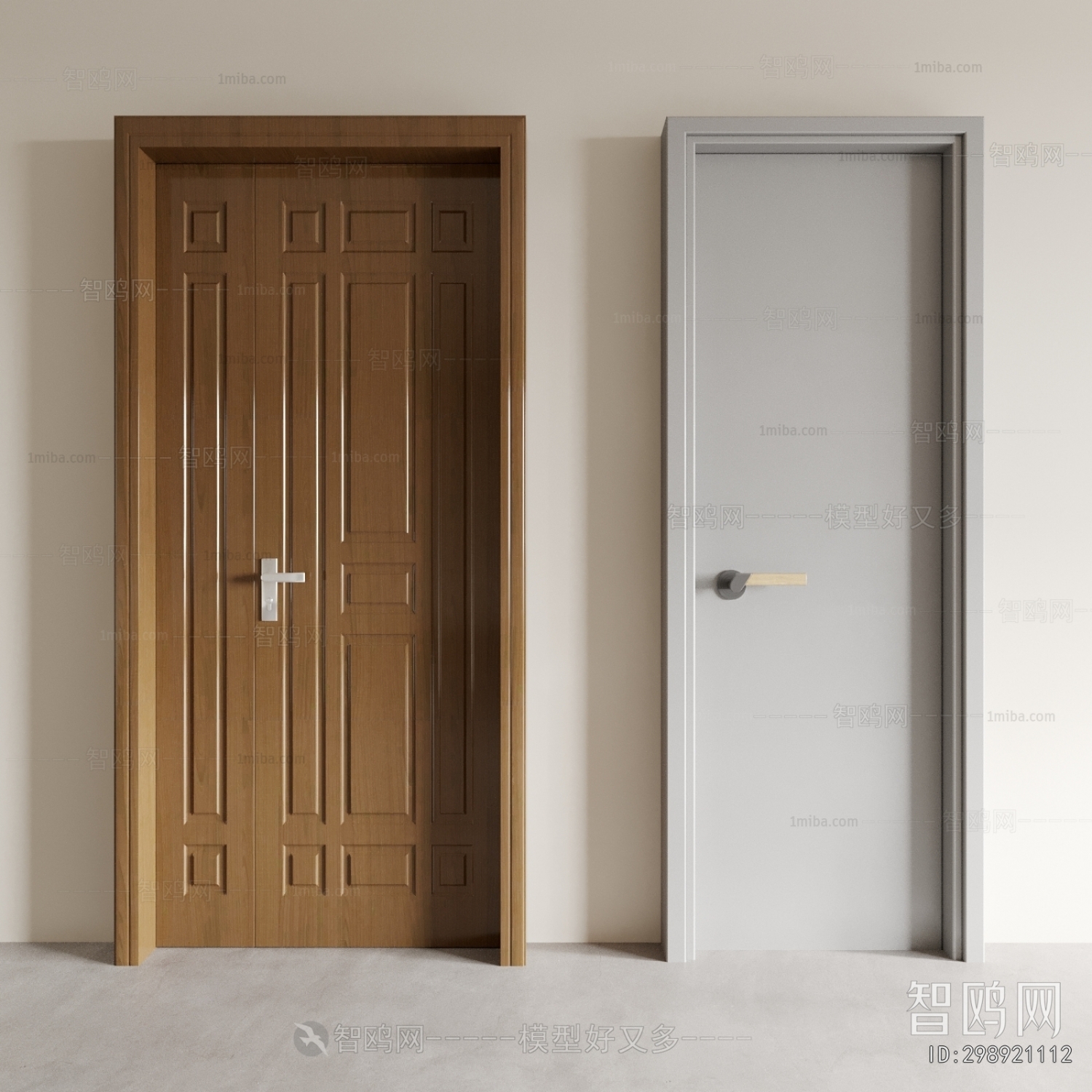 Modern Single Door