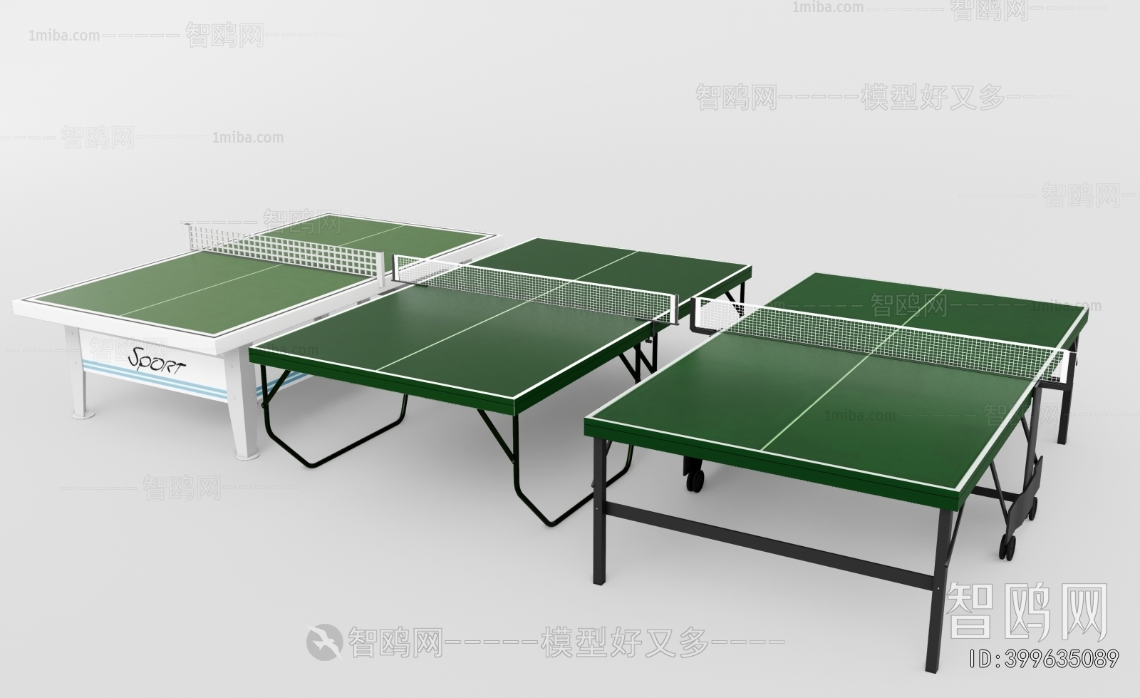 Modern Table-tennis Table