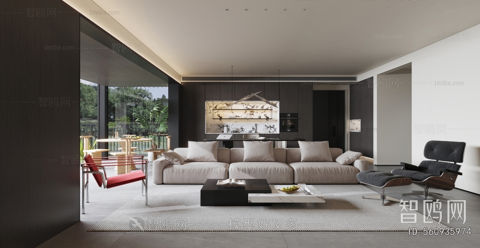 Modern A Living Room