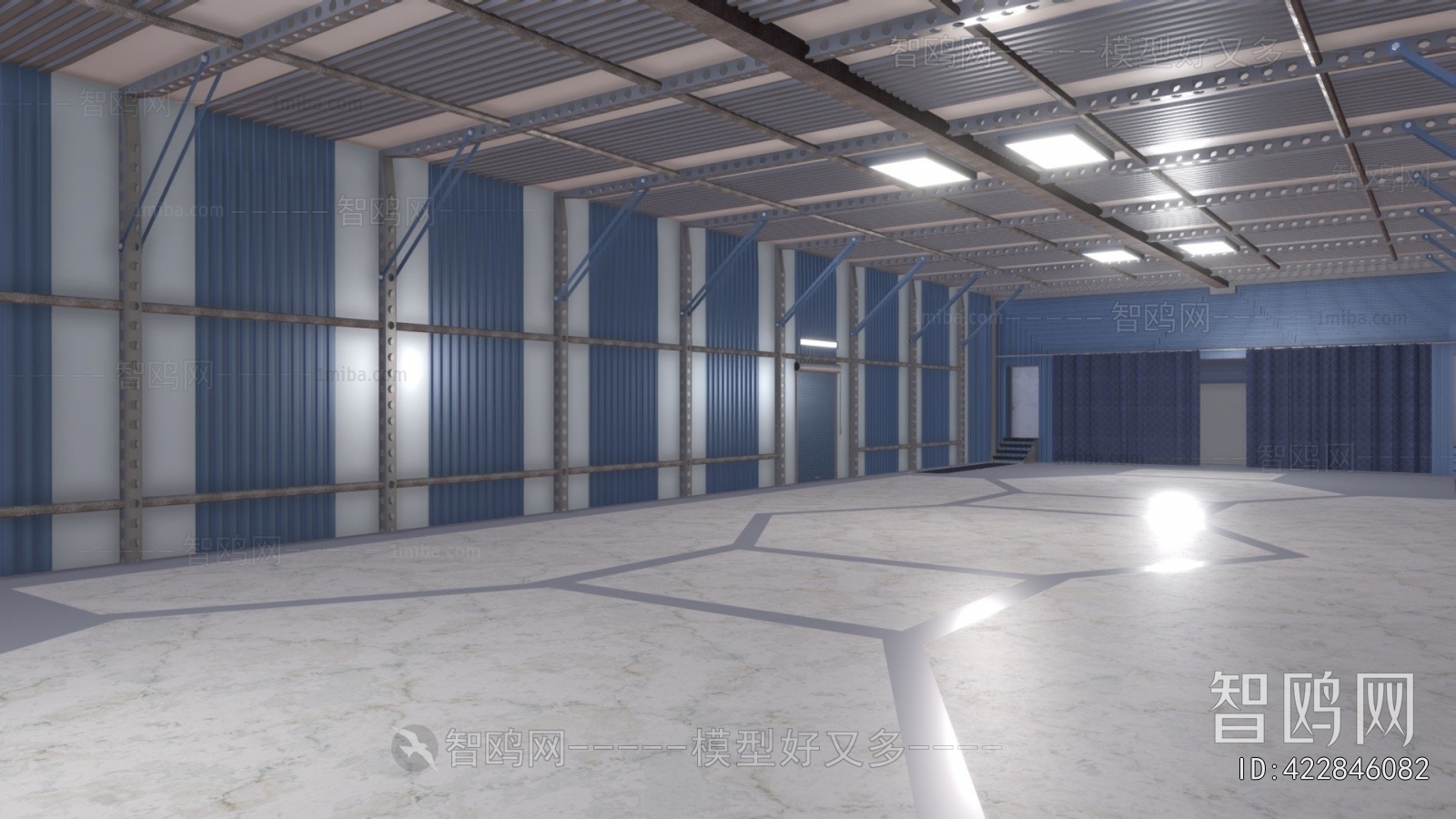 Modern Factory Floor/warehouse