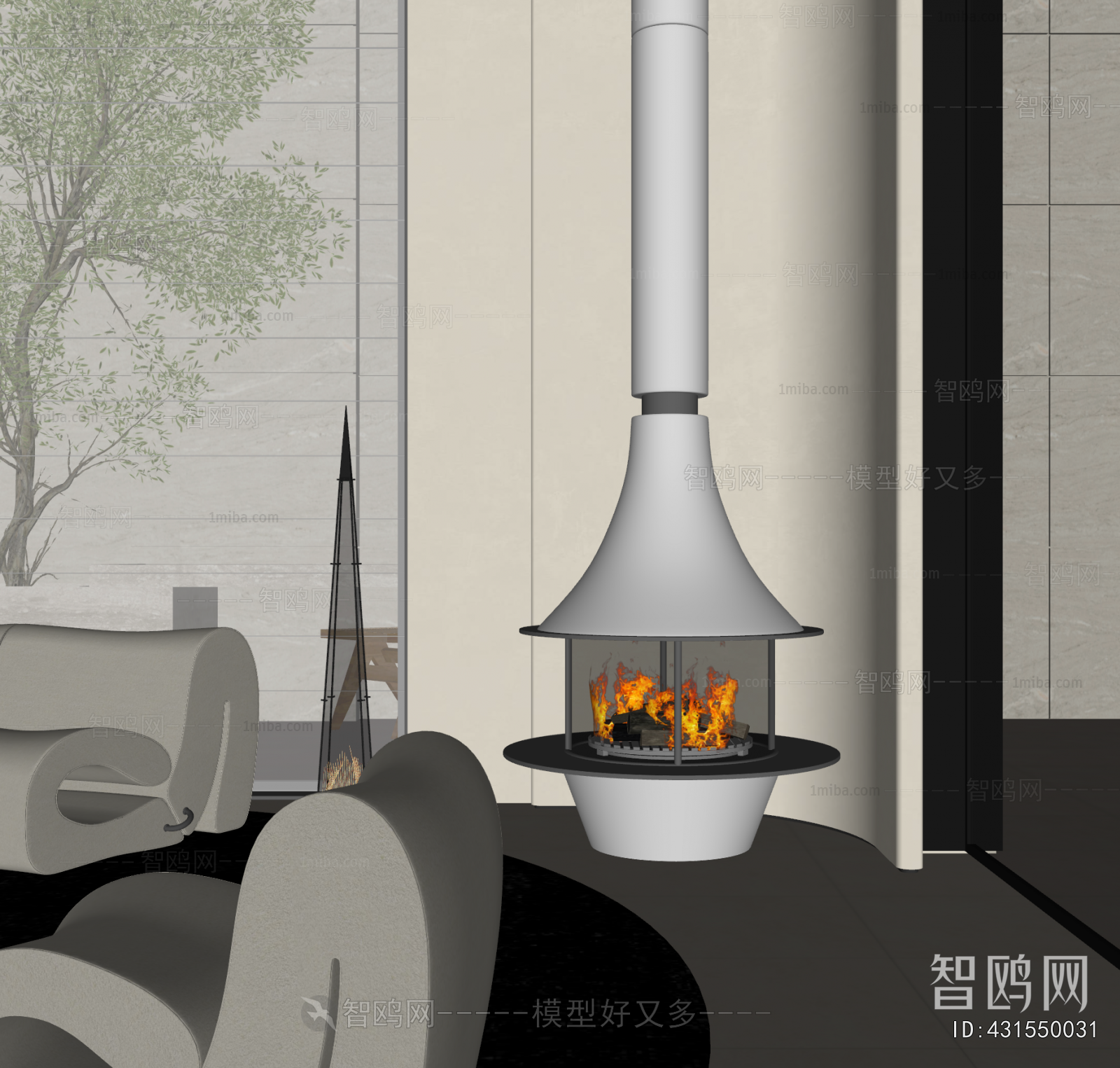 Modern Fireplace