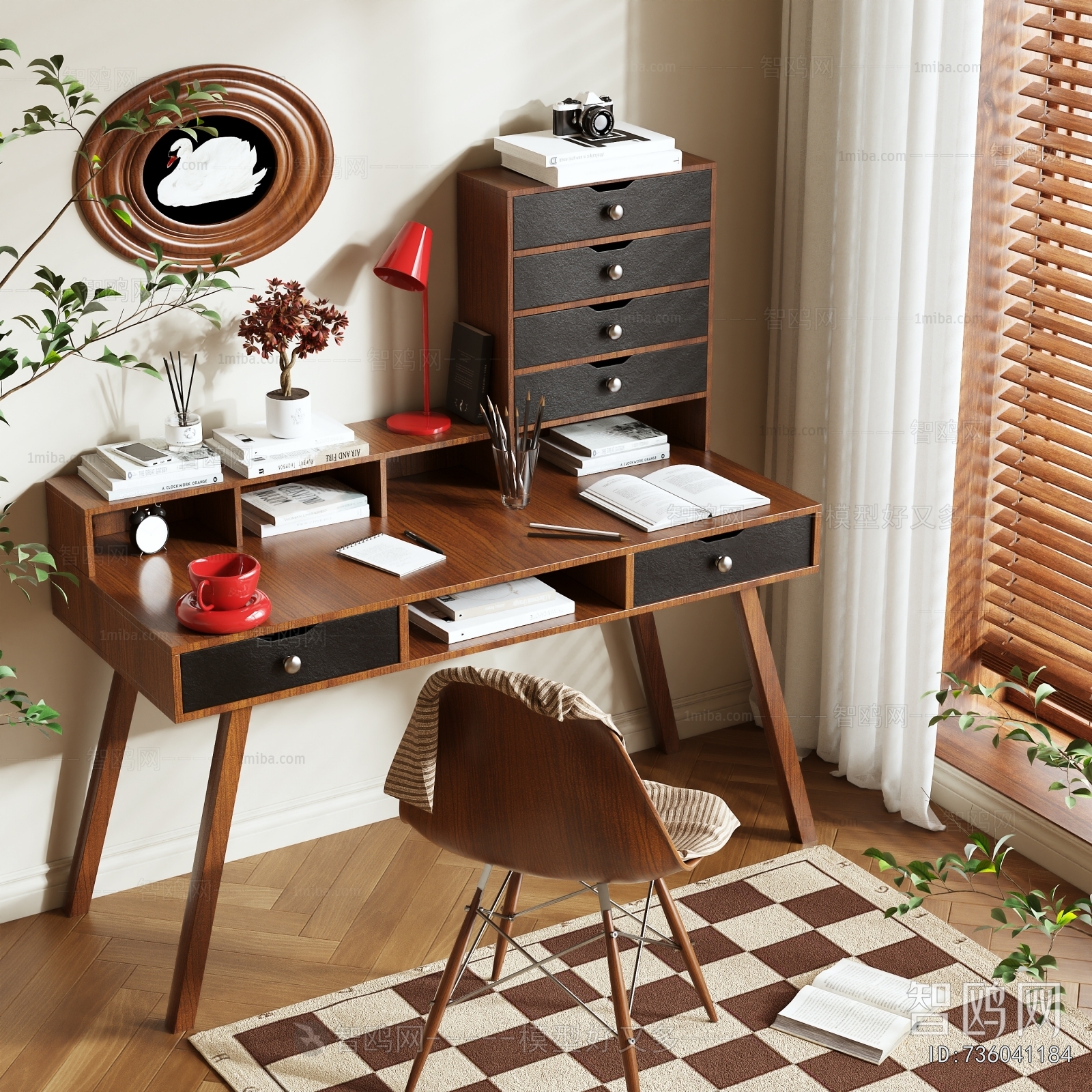 Modern Computer Desk And Chair