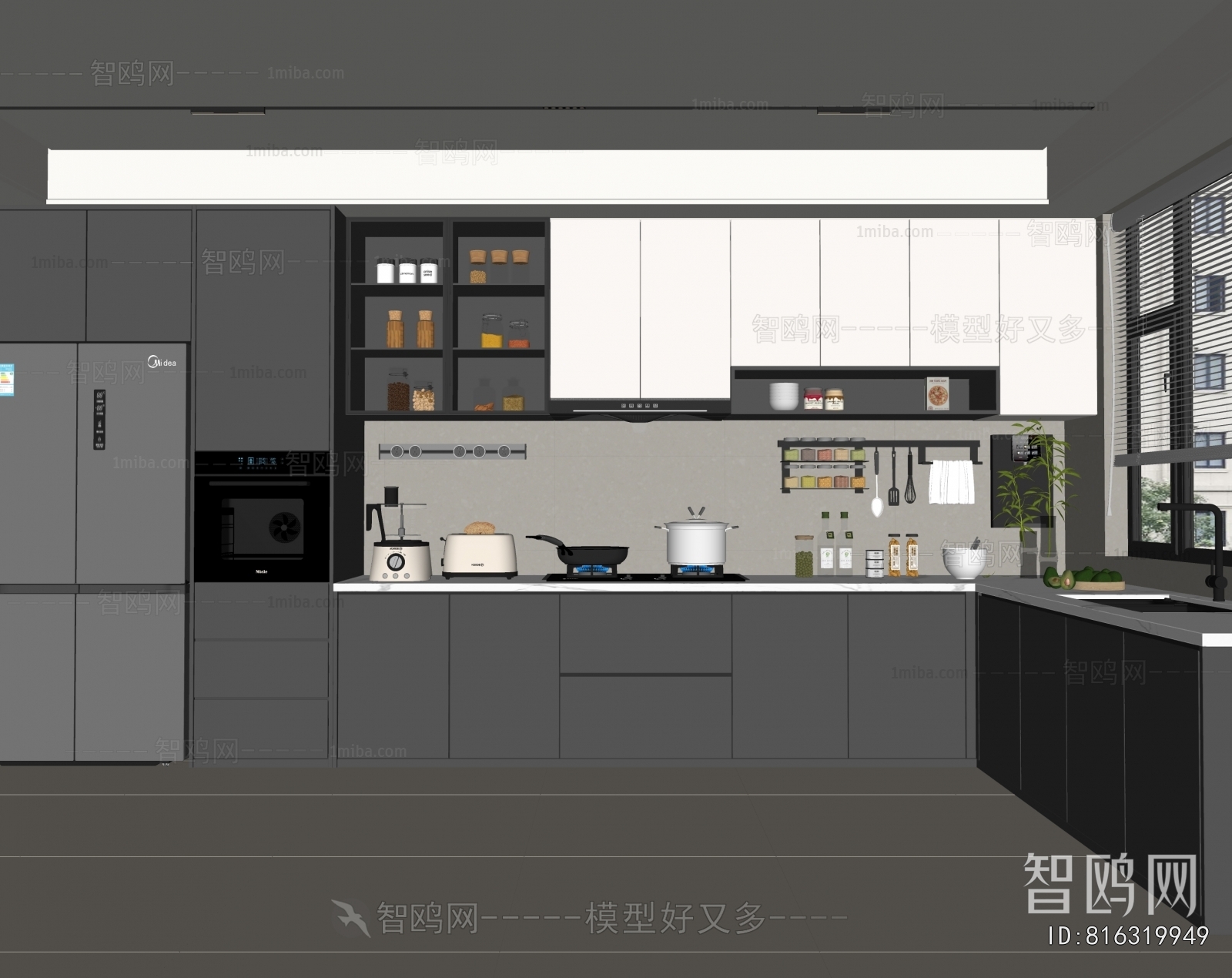 Modern The Kitchen