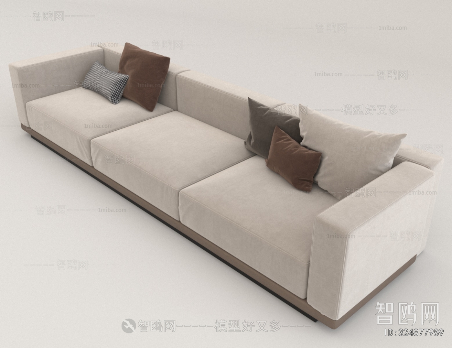 Modern Three-seat Sofa