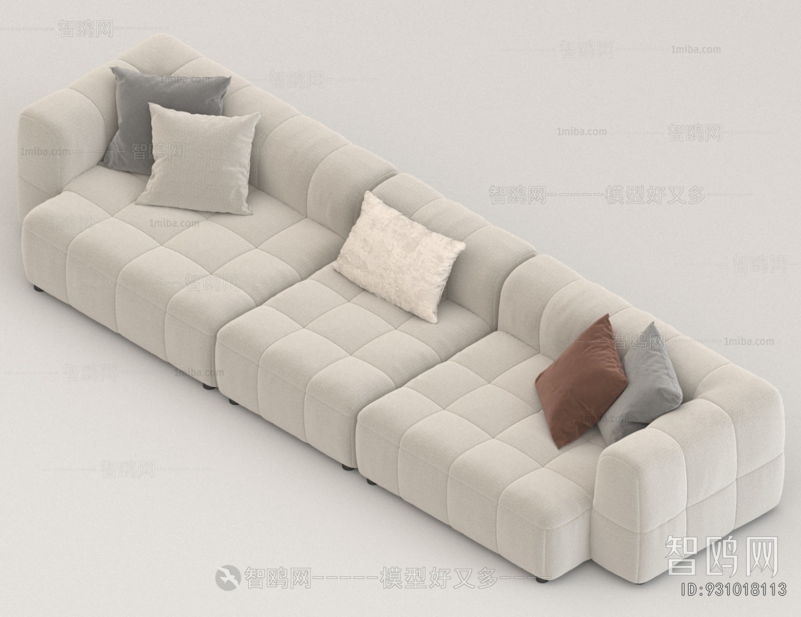 Modern Multi Person Sofa