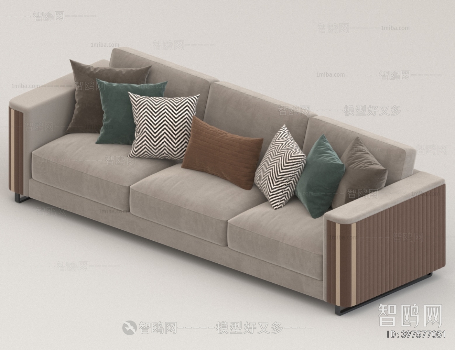 Modern Multi Person Sofa