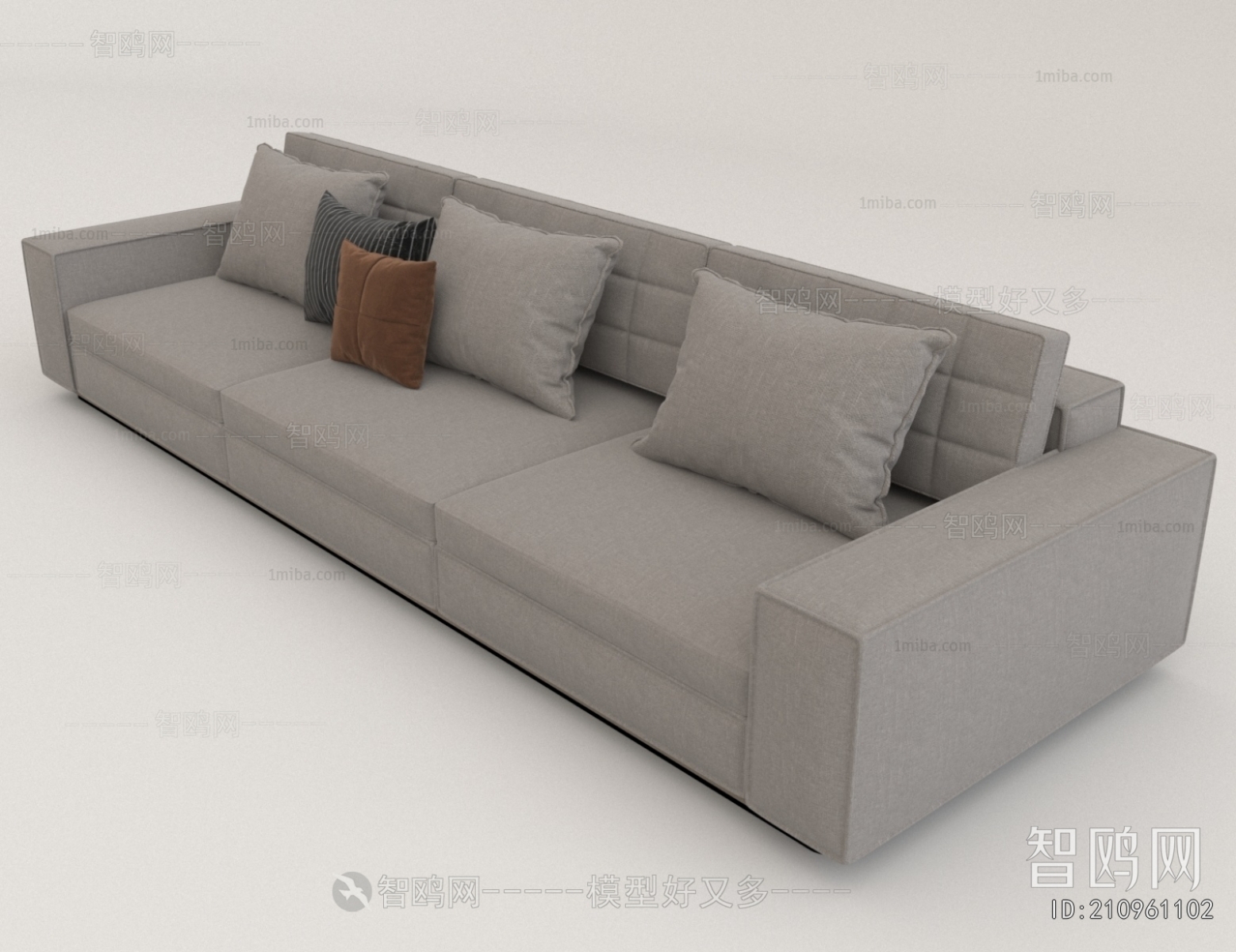 Modern Multi Person Sofa