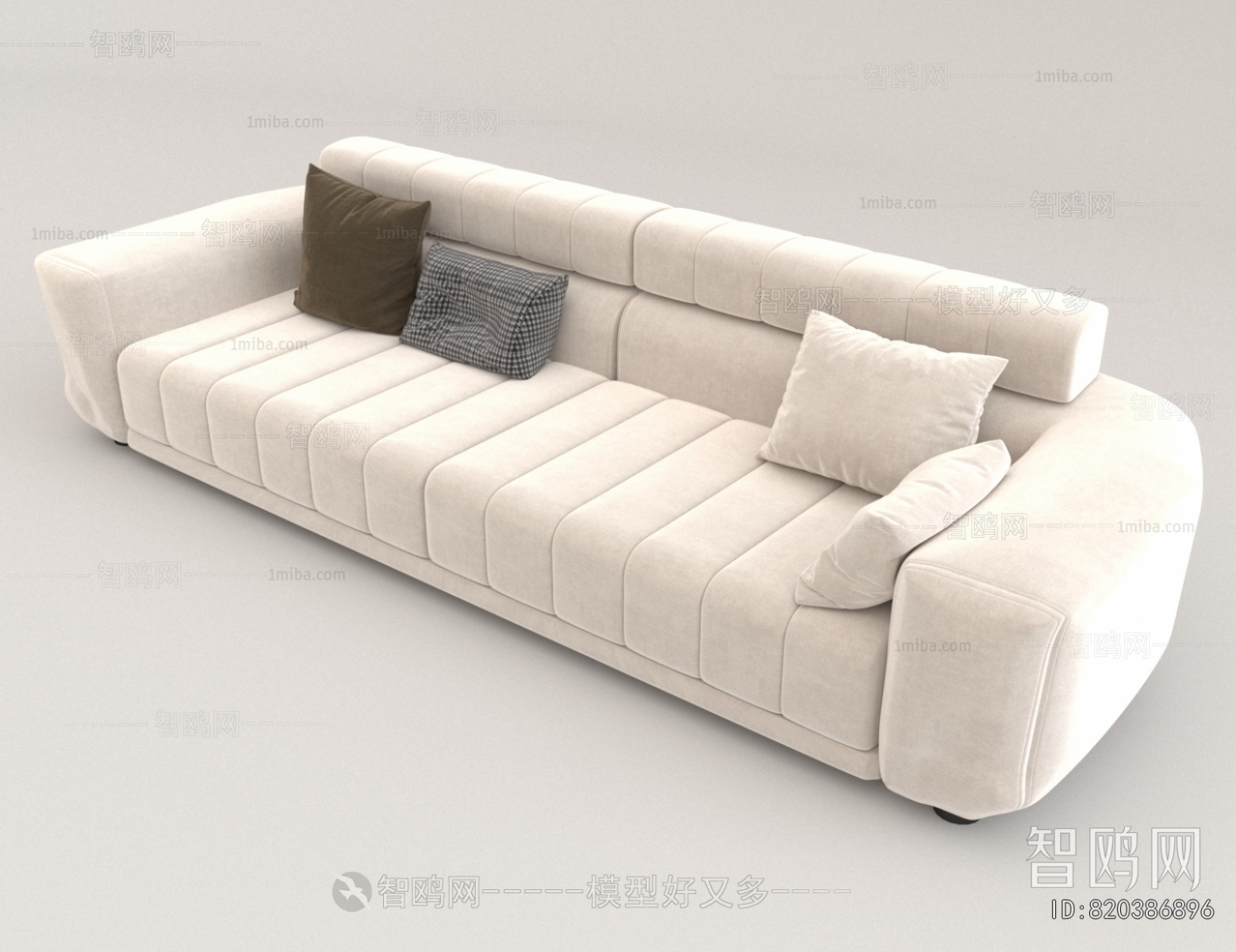 Modern Multi Person Sofa