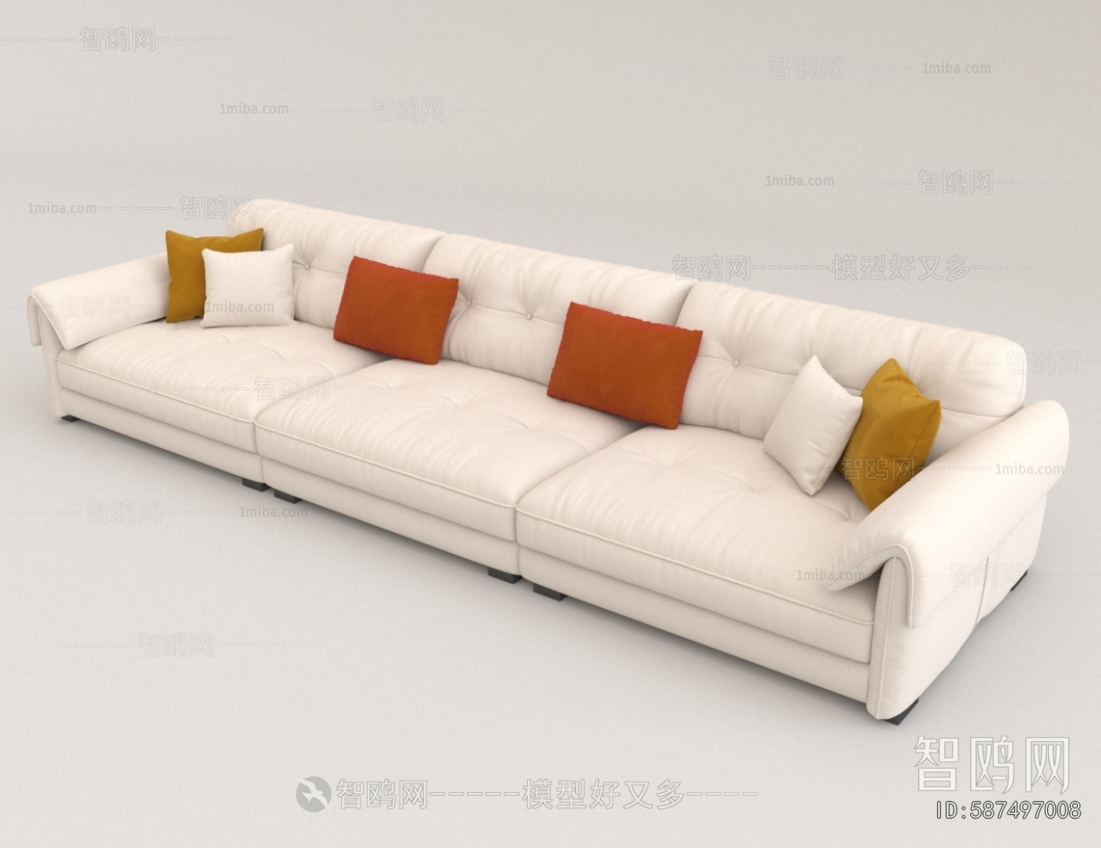 Modern Multi Person Sofa