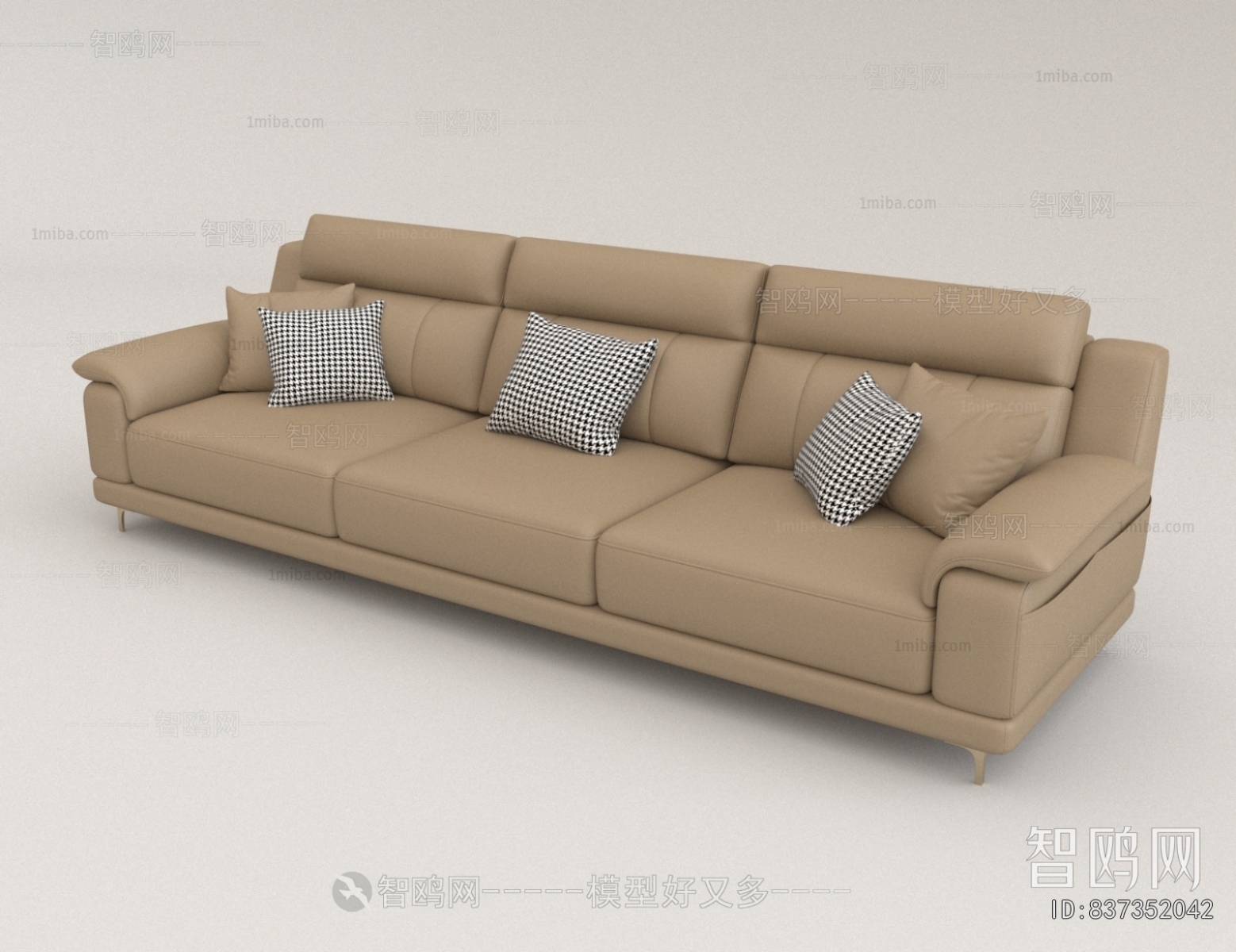 Modern Three-seat Sofa