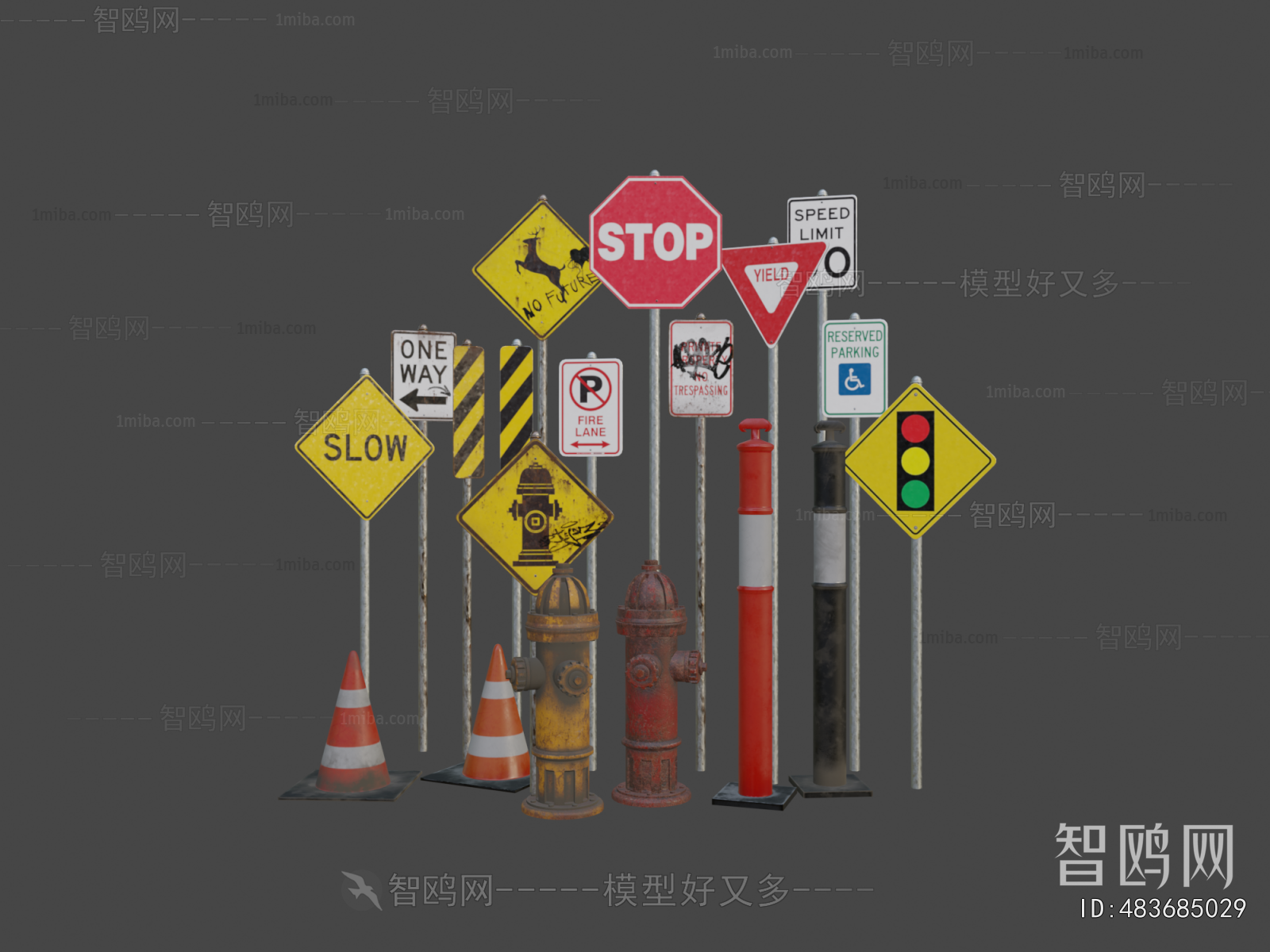 Modern Traffic Sign