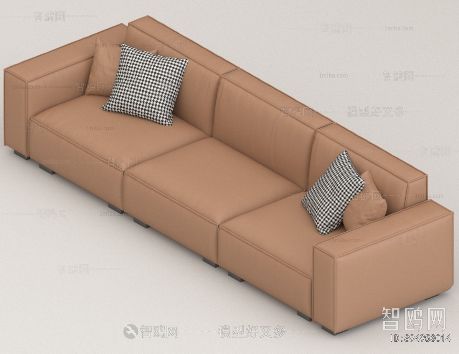 Modern Three-seat Sofa