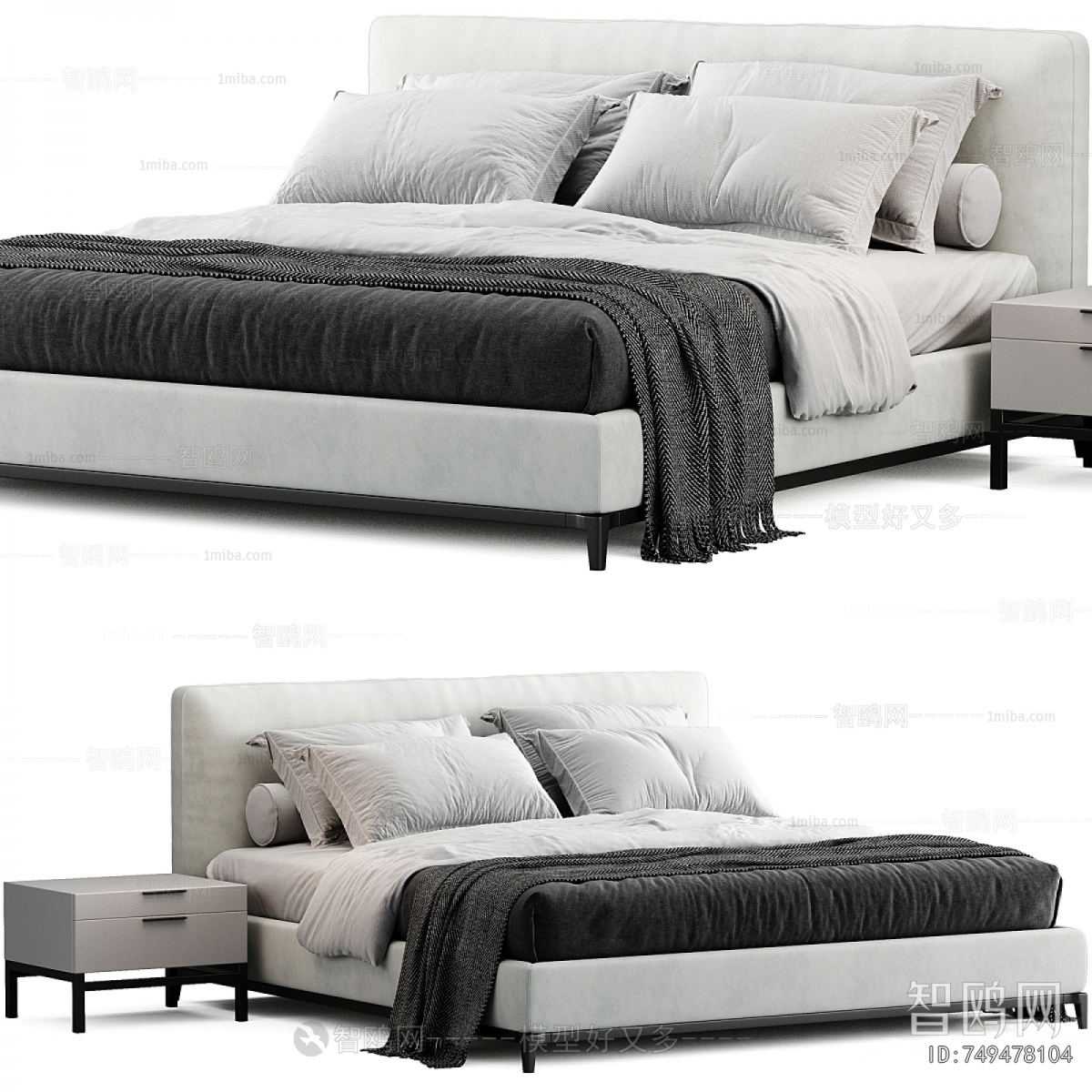 Modern Double Bed