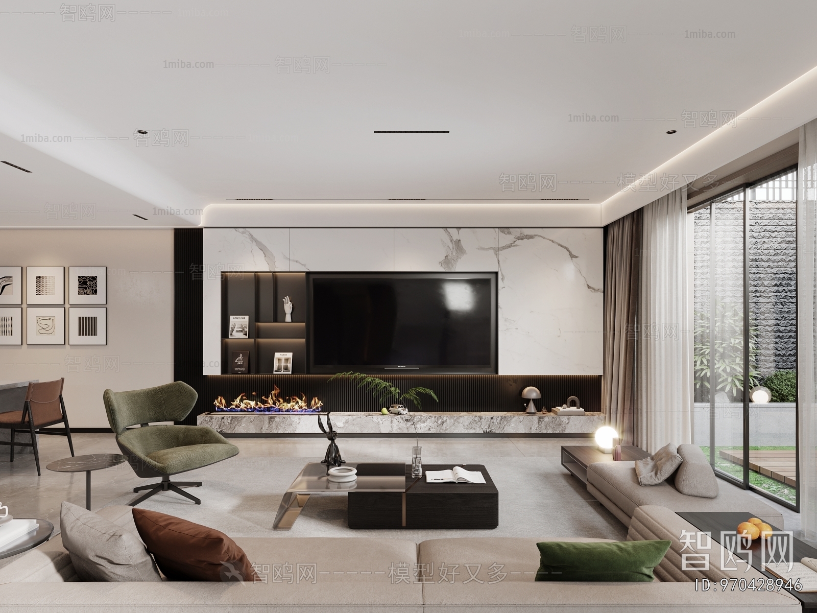 Modern A Living Room