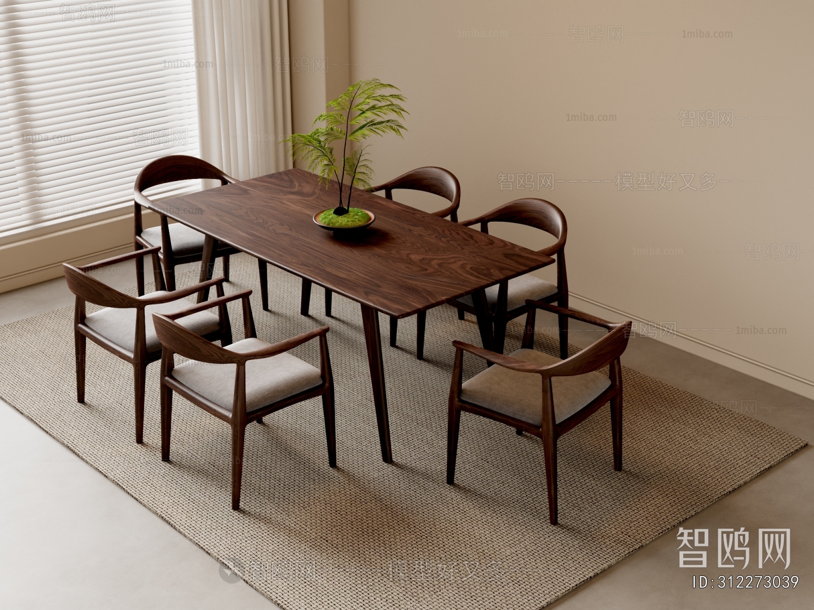 New Chinese Style Dining Table And Chairs