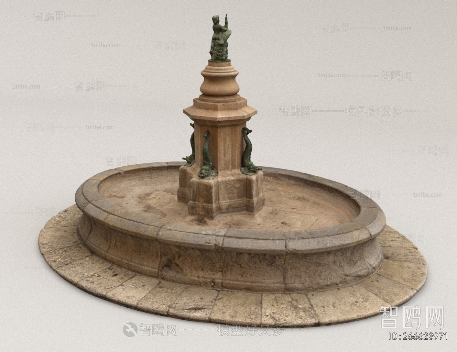 Simple European Style Garden