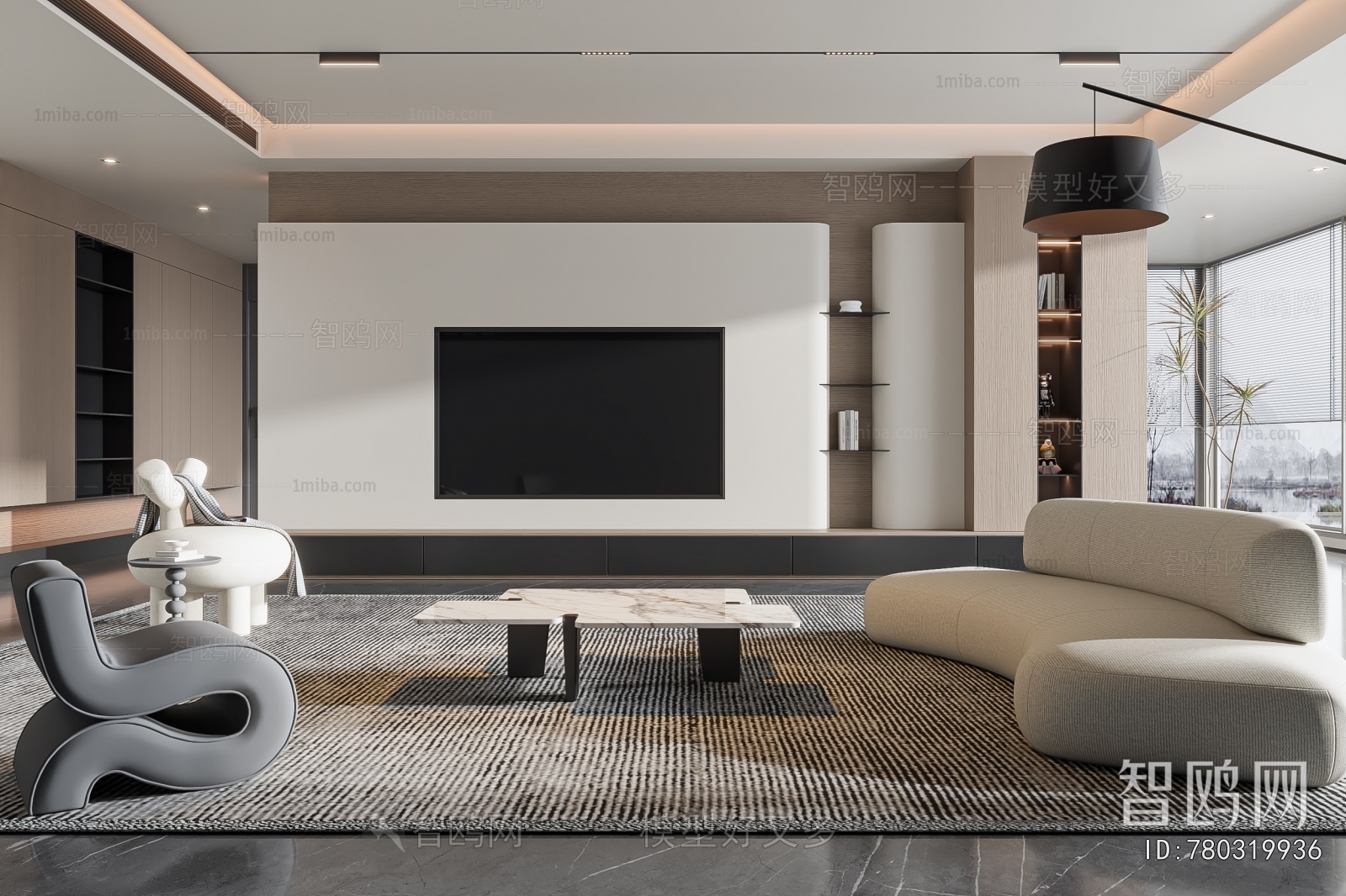 Modern A Living Room