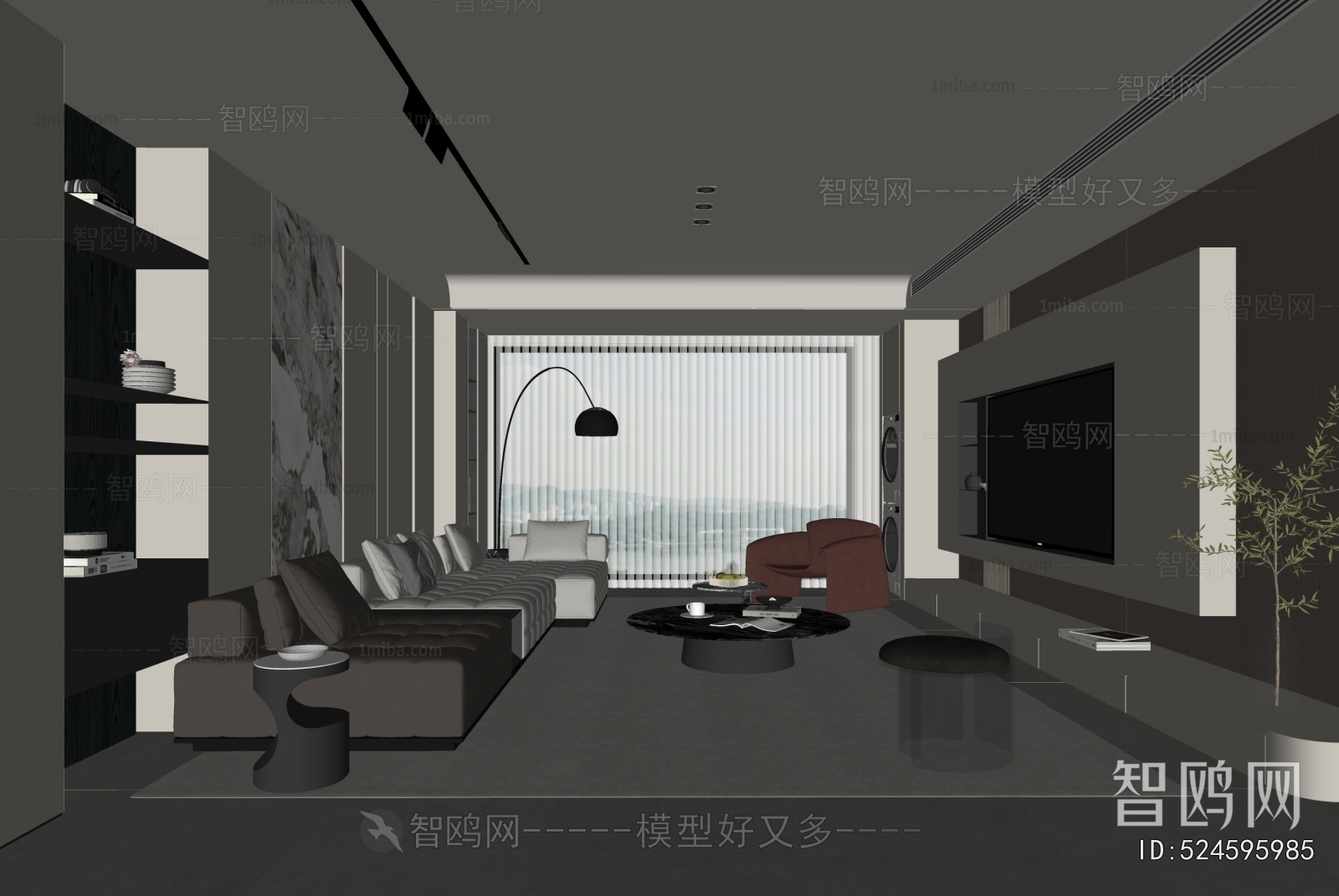 Modern A Living Room