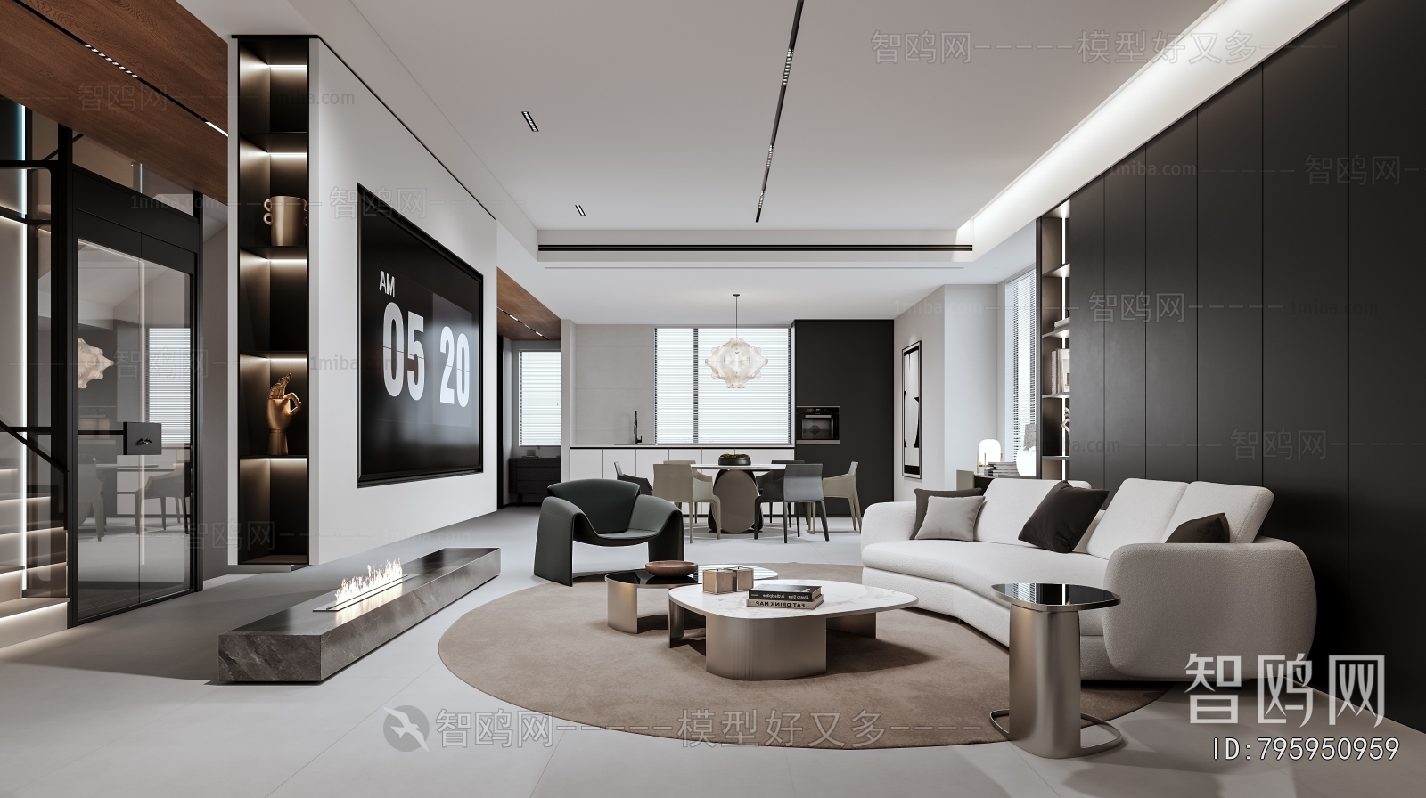 Modern A Living Room