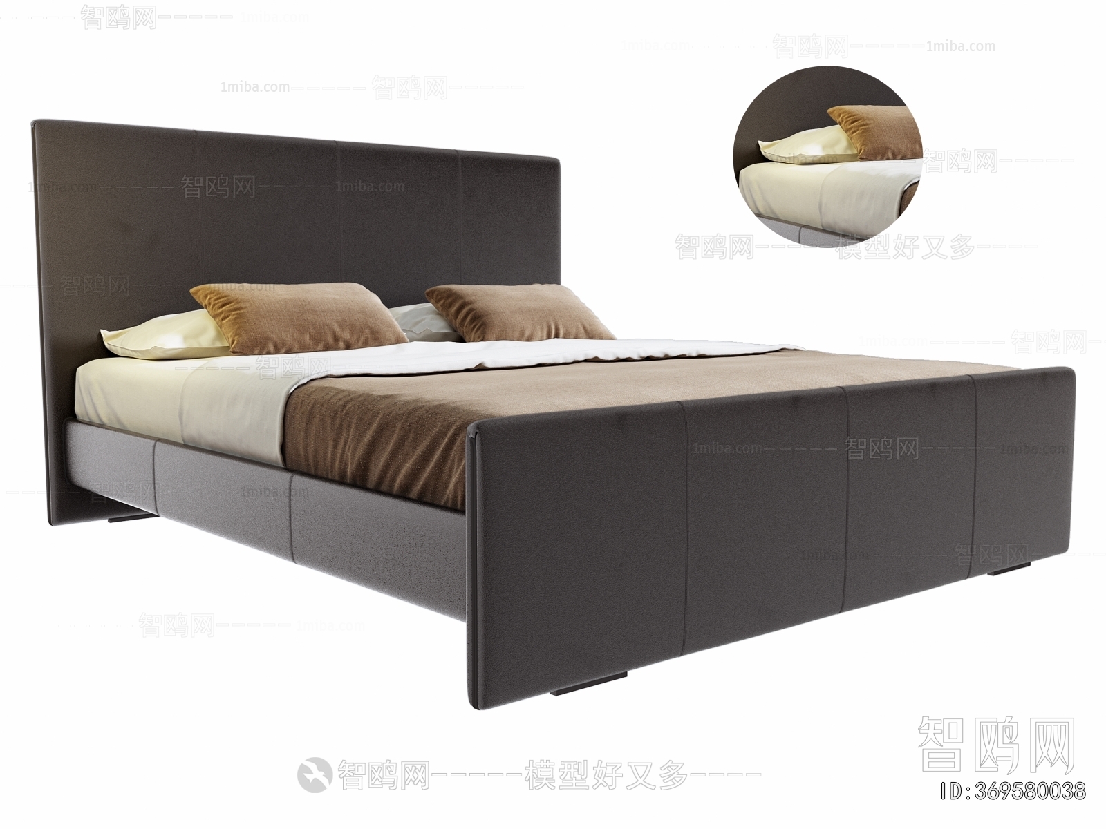 Modern Double Bed