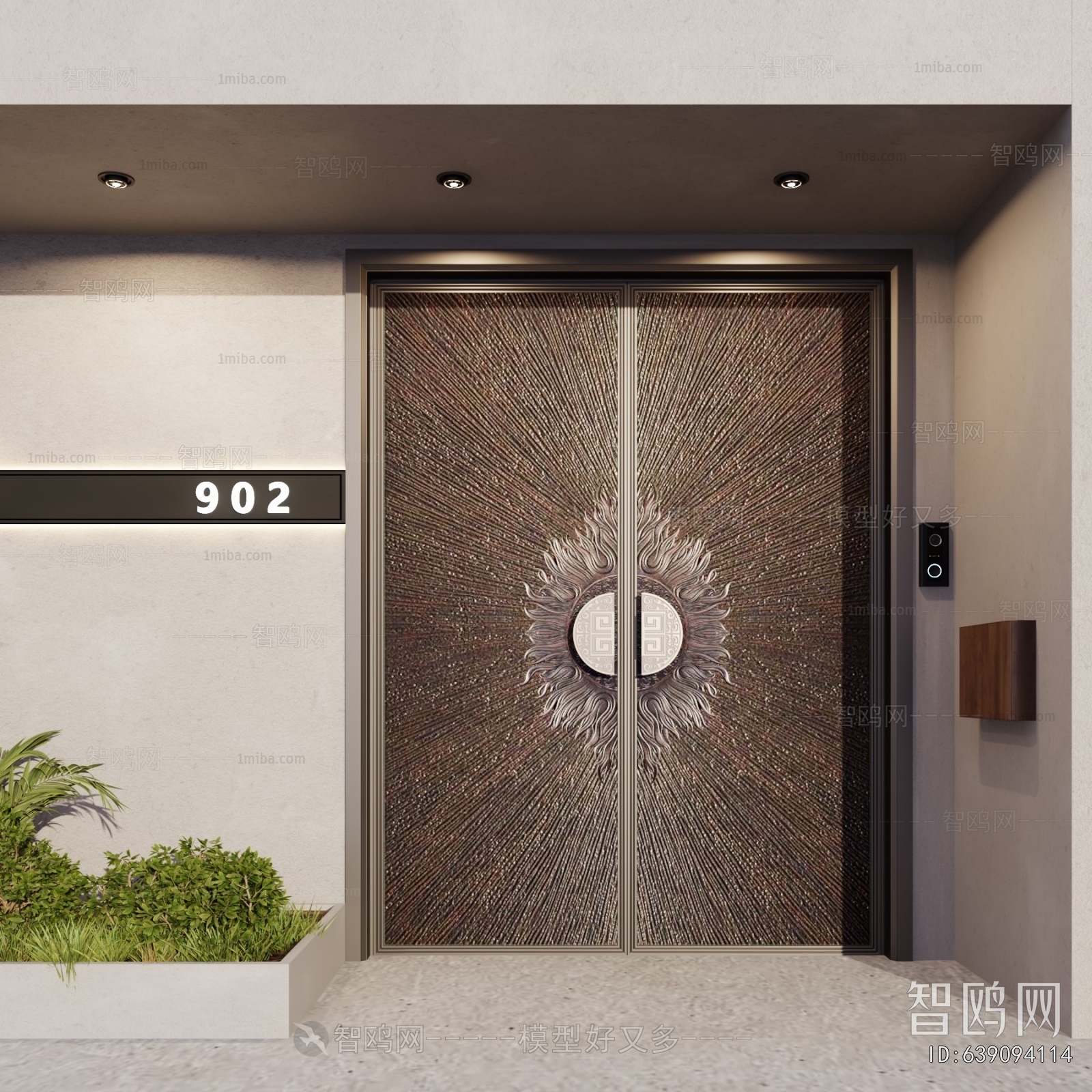 Modern Entrance Door