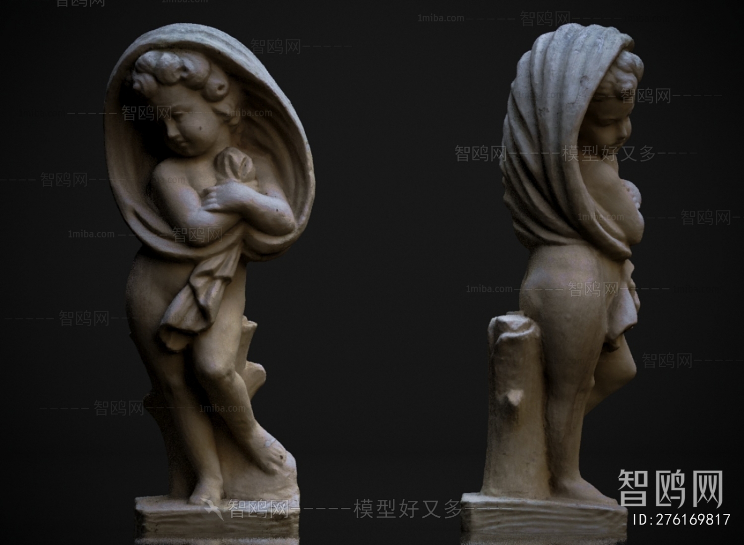 European Style Sculpture Sketch