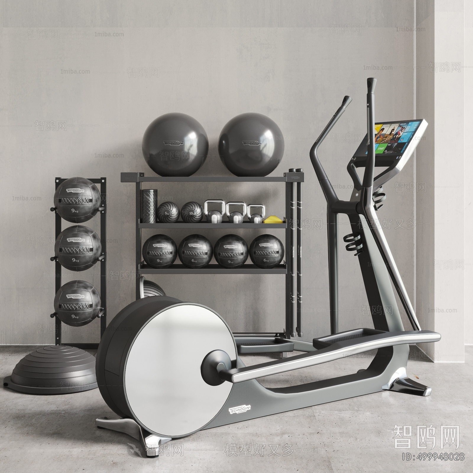 Modern Fitness Equipment