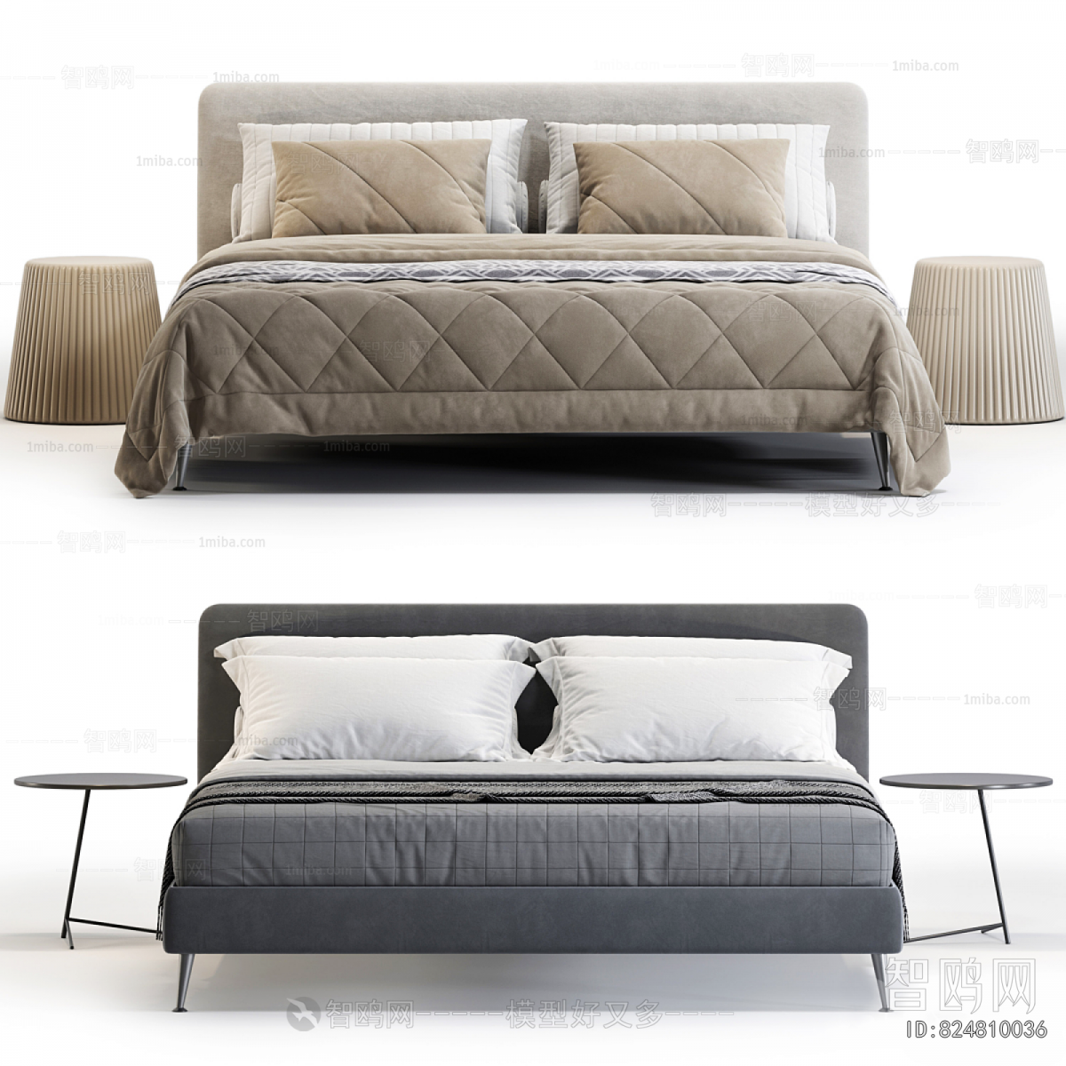 Modern Double Bed