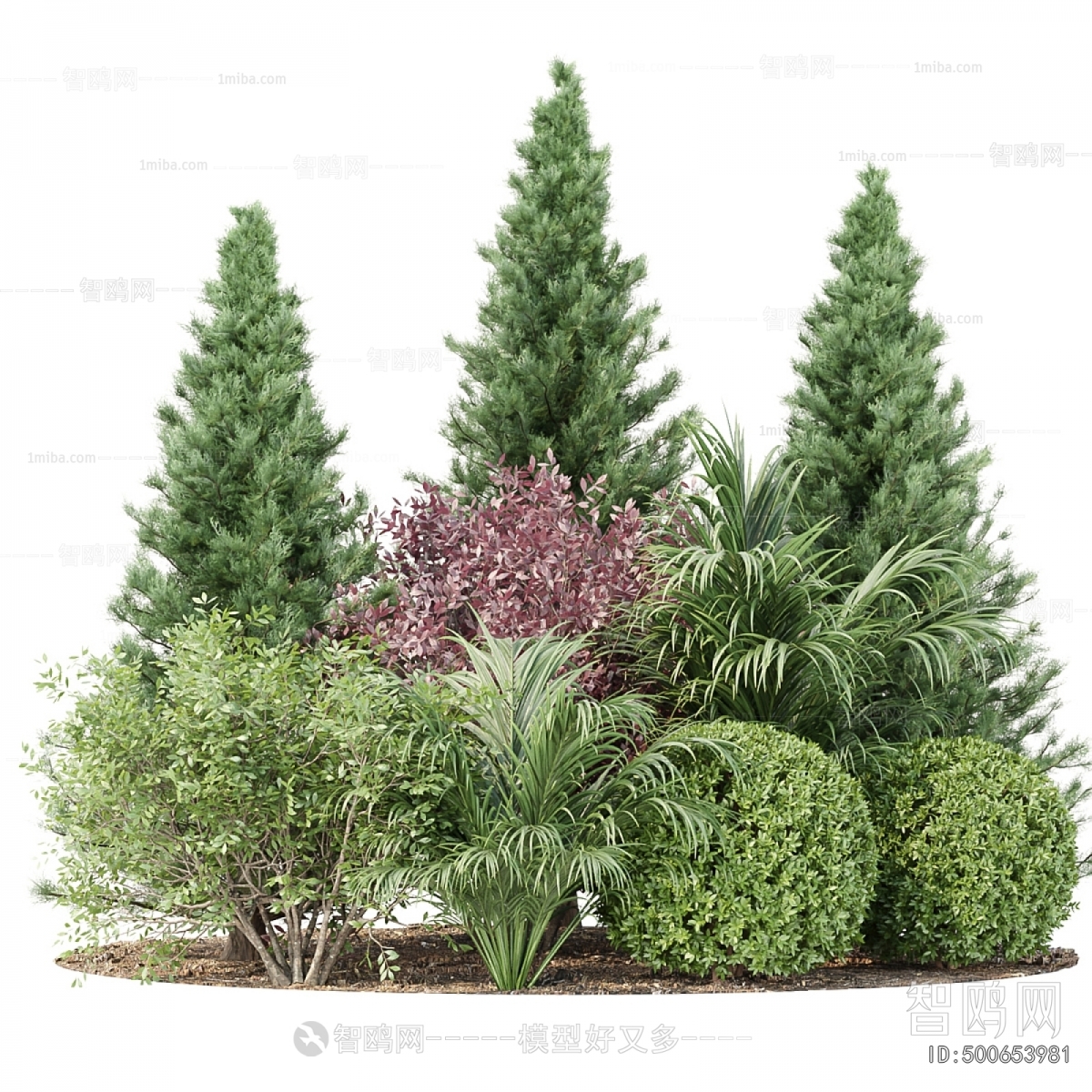 Modern Shrubbery