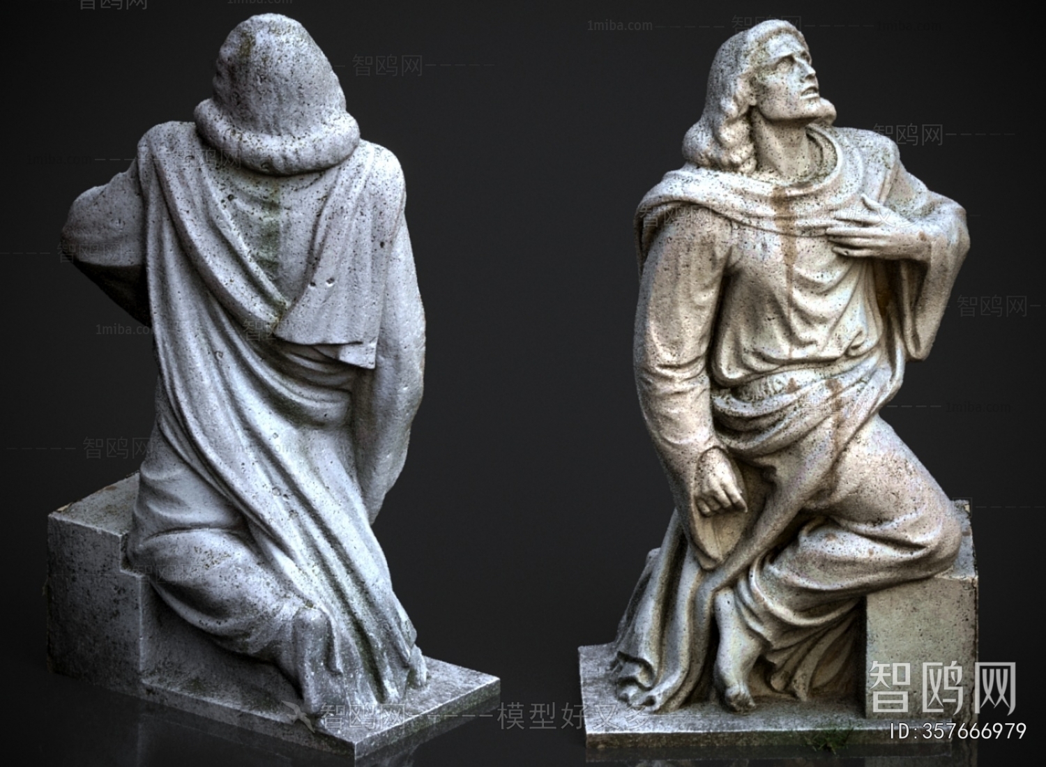 European Style Sculpture Sketch