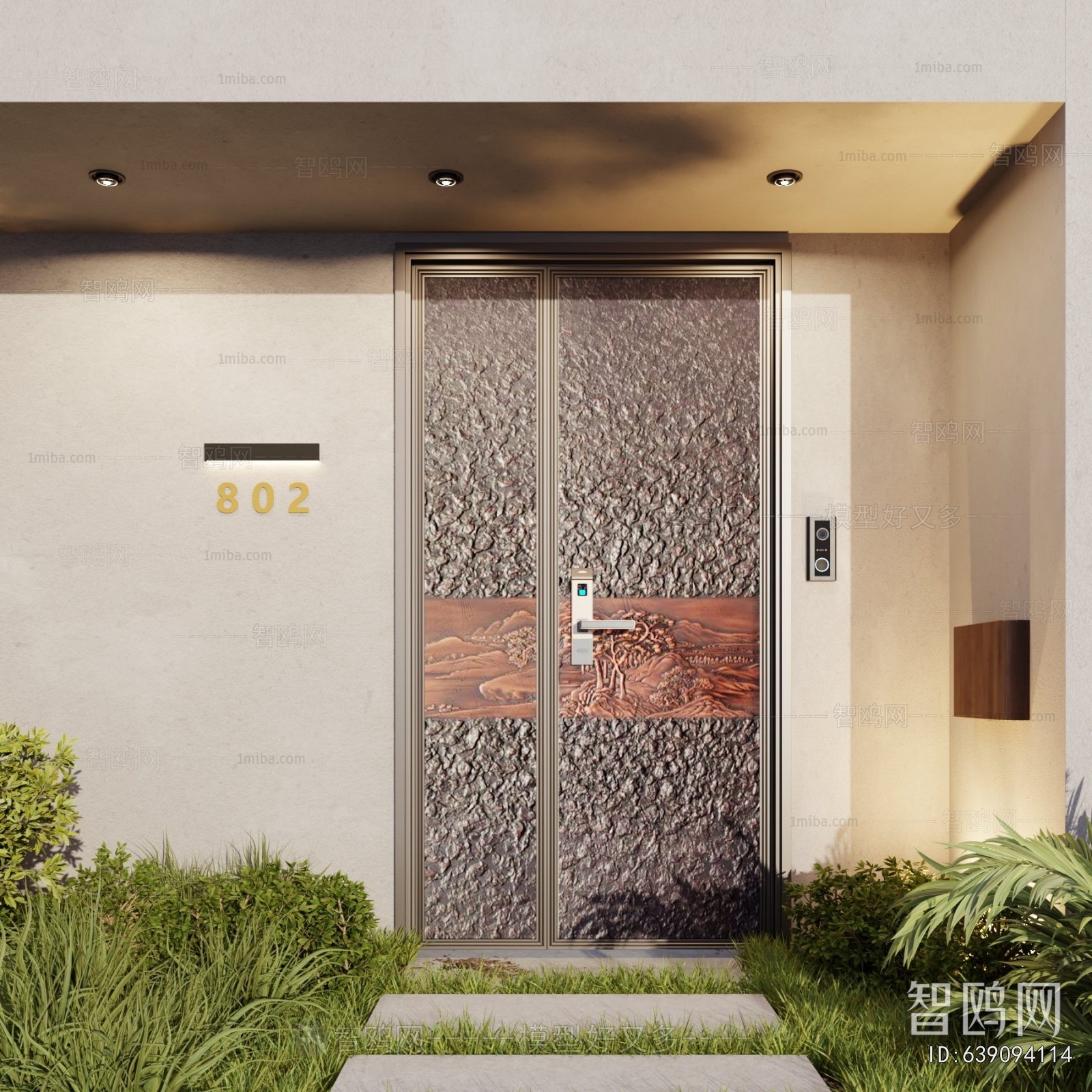 Modern Entrance Door