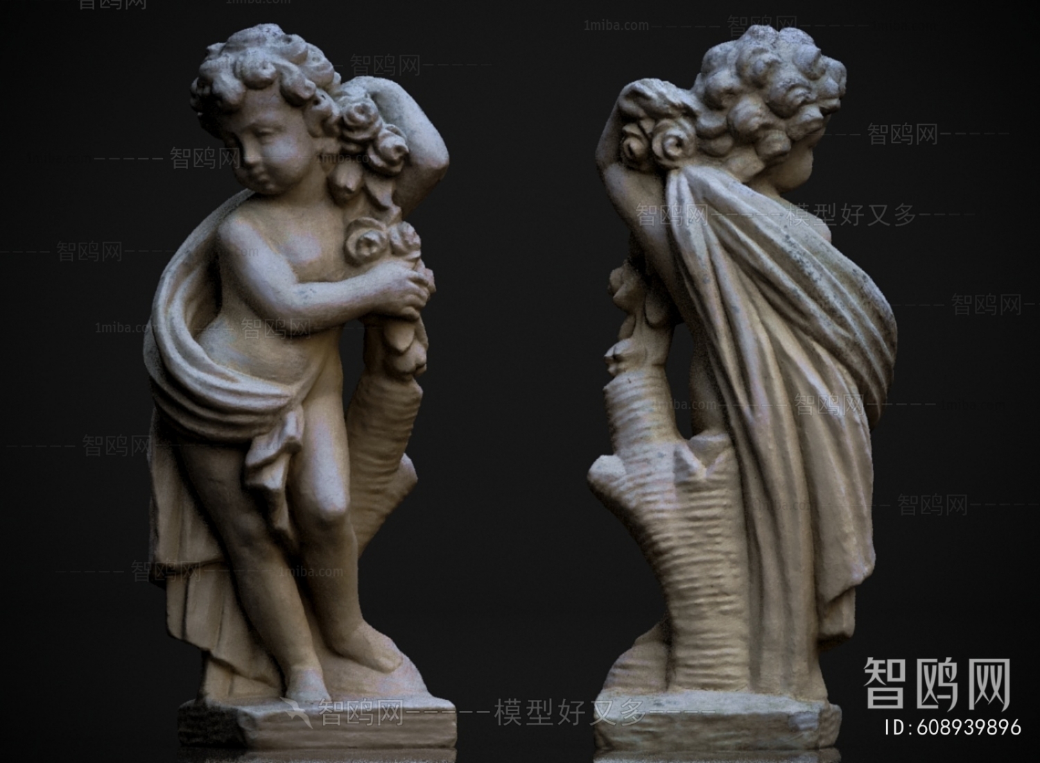 European Style Sculpture Sketch