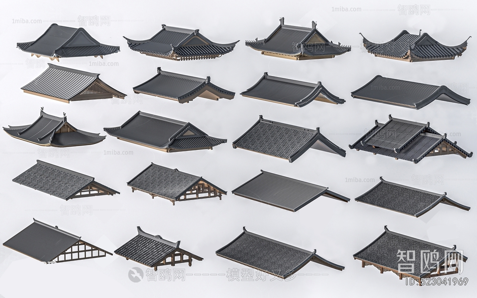 Chinese Style Building Component